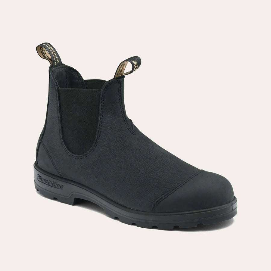 2547 Chelsea Full Grain Waxed Pull Up Leather FW25 Blundstone - Pebble Black