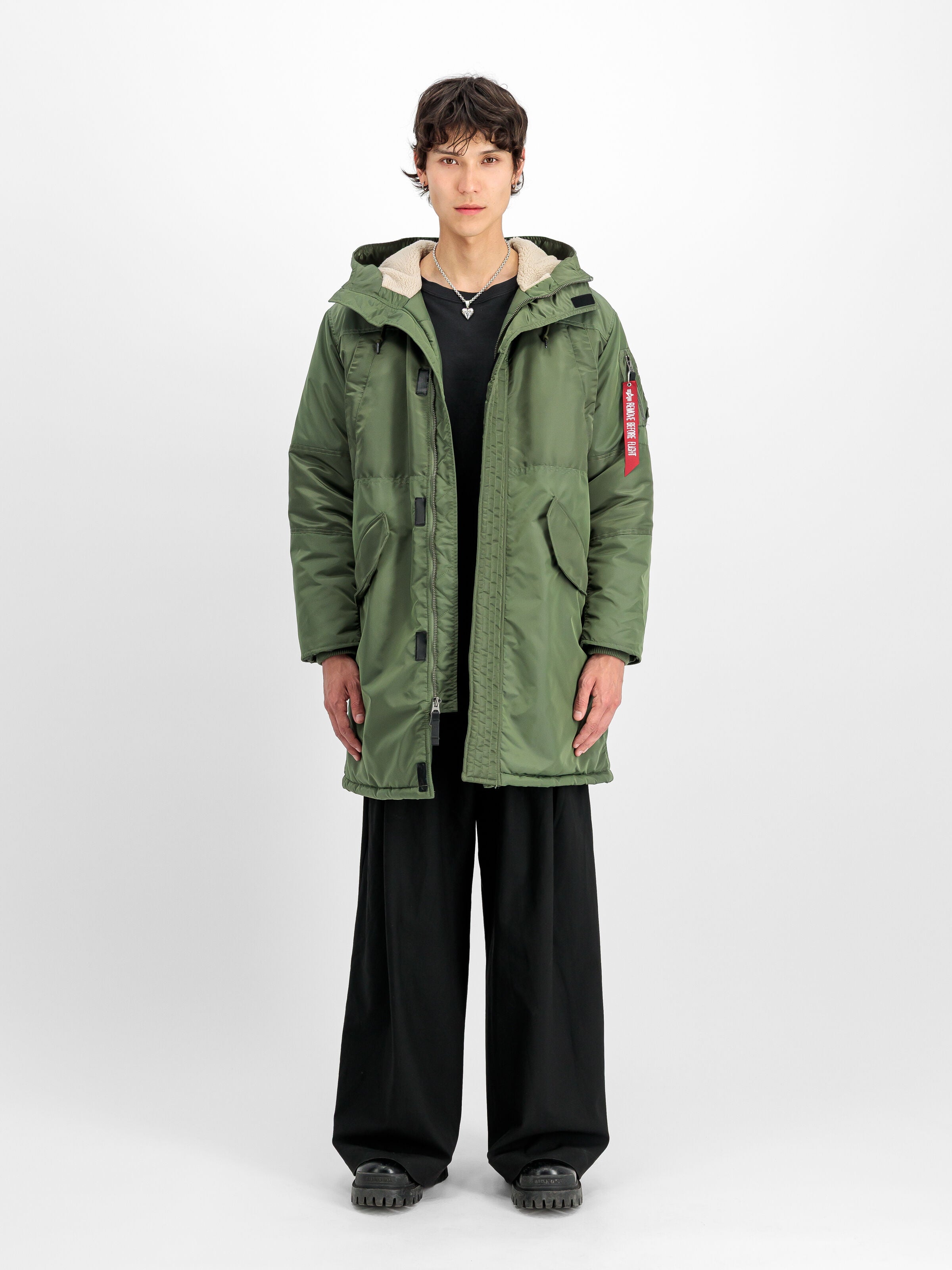 Studio Field Parka Winter Jacket Alpha Industries AW25 - Sage Green