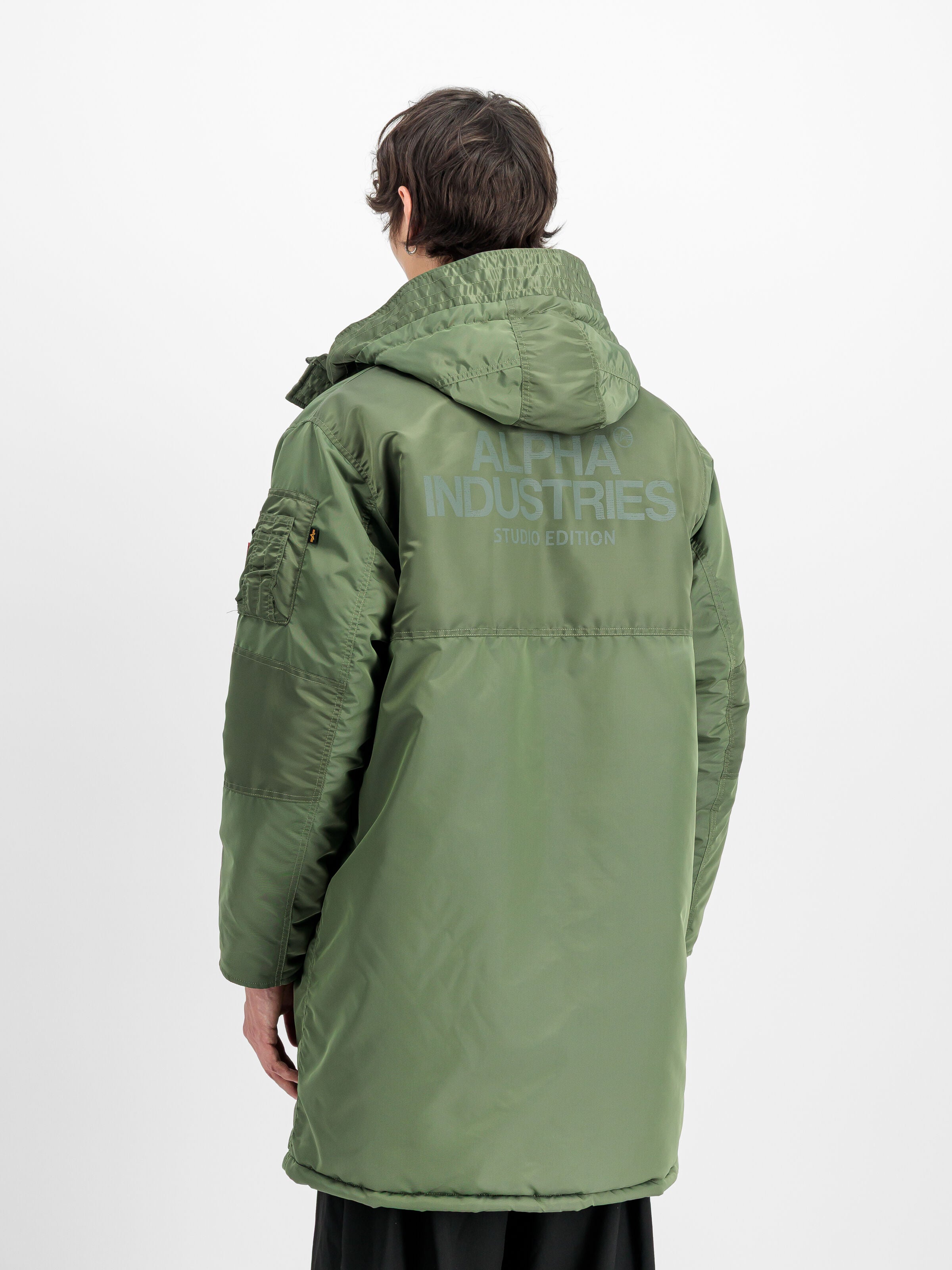 Studio Field Parka Winter Jacket Alpha Industries AW25 - Sage Green