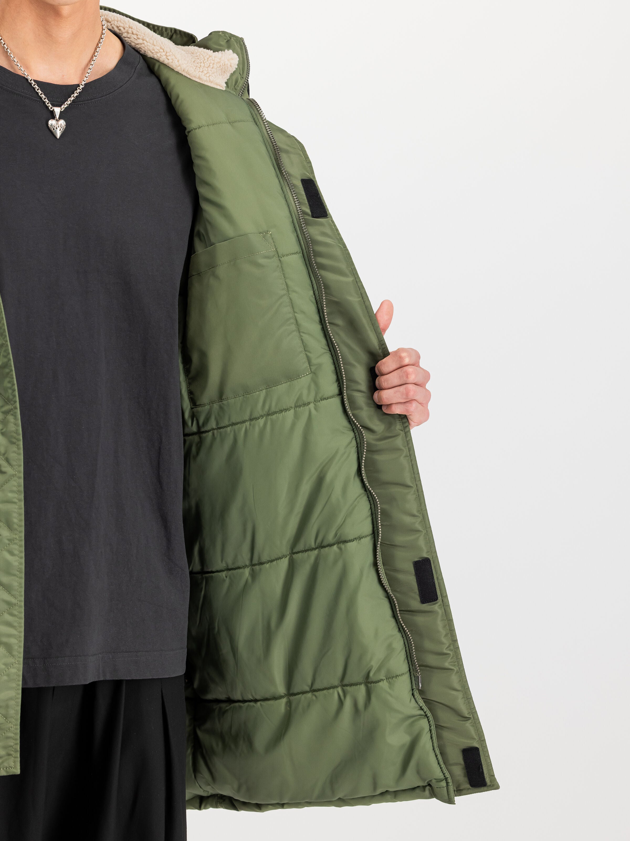 Studio Field Parka Winter Jacket Alpha Industries AW25 - Sage Green