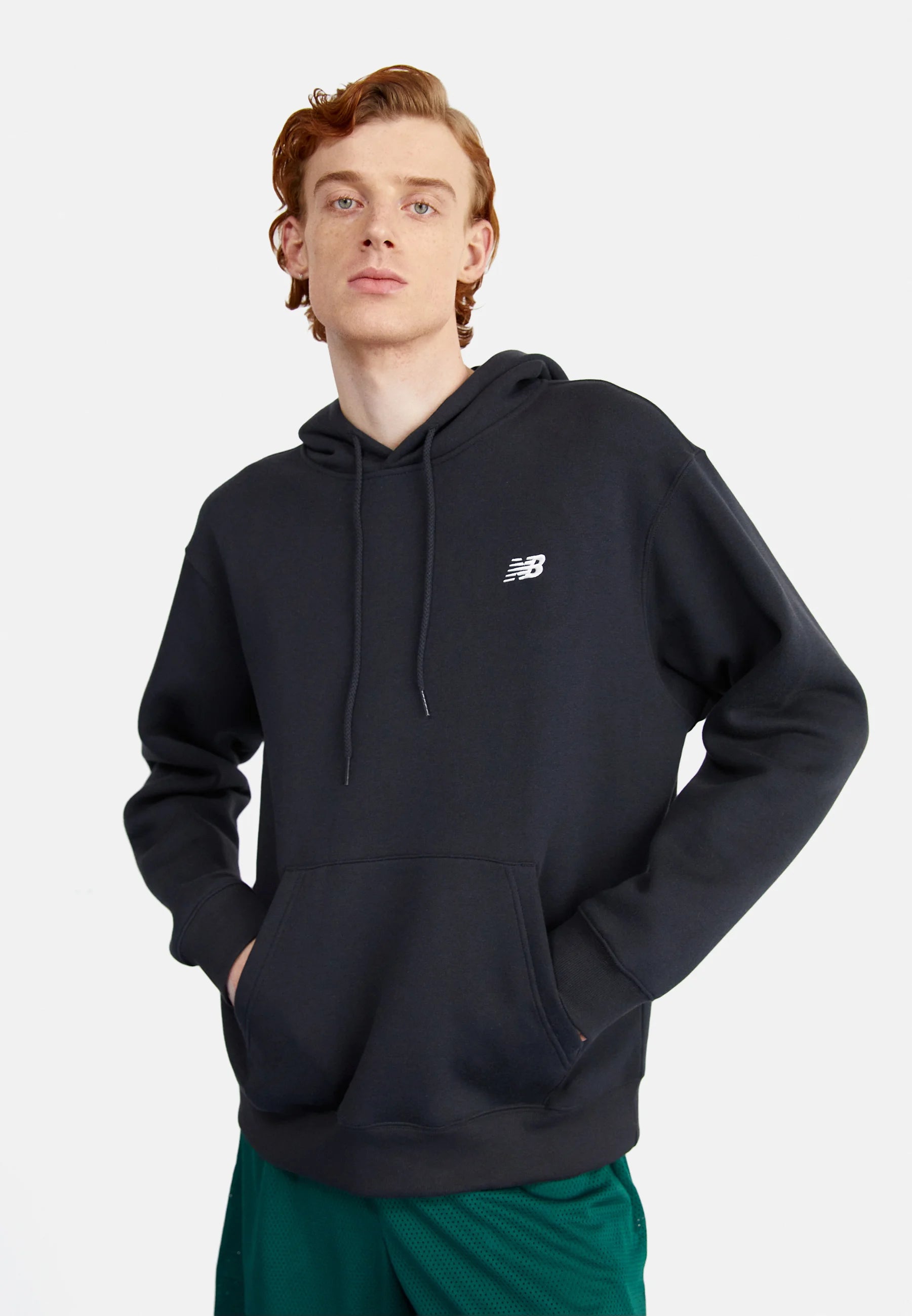New Balance Sport Essentials Unisex Fleece Hoodie - Black