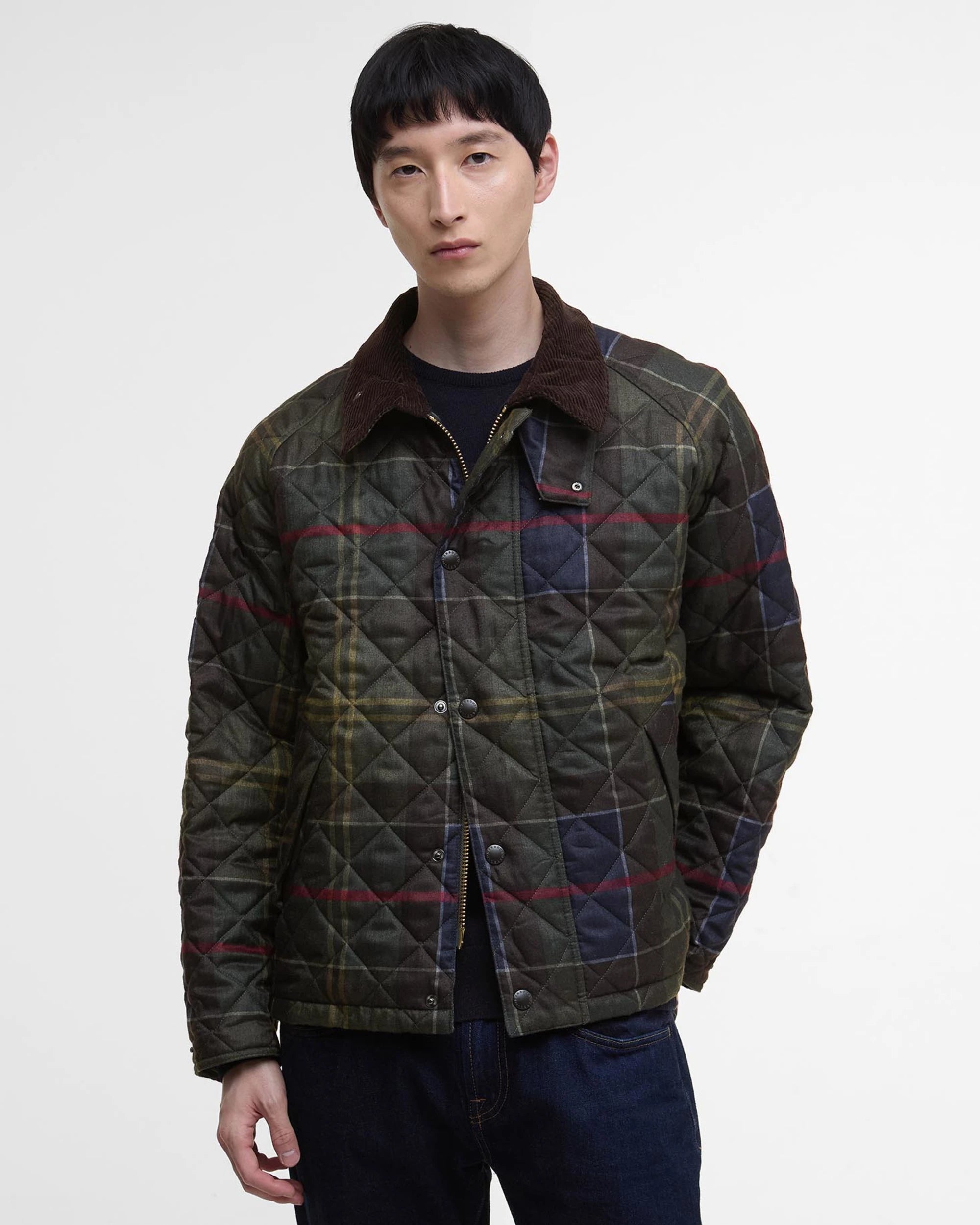 Tartan Transport Quilt Jacket AW25 Barbour - Classic Tartan