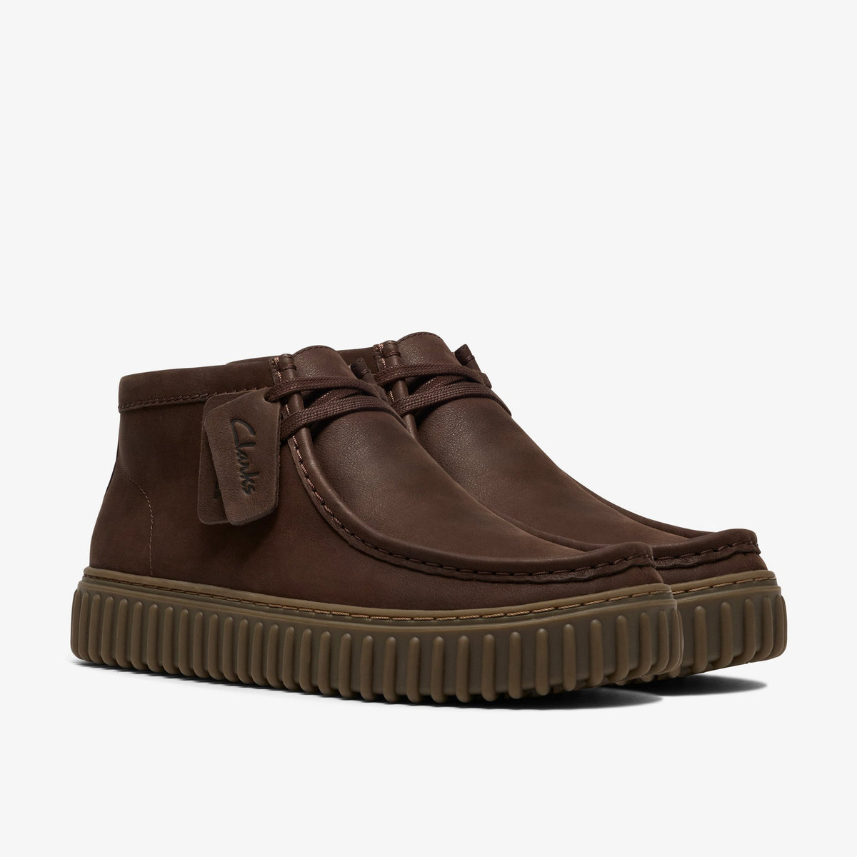 Clarks Torhill Hi marrone - foto 4
