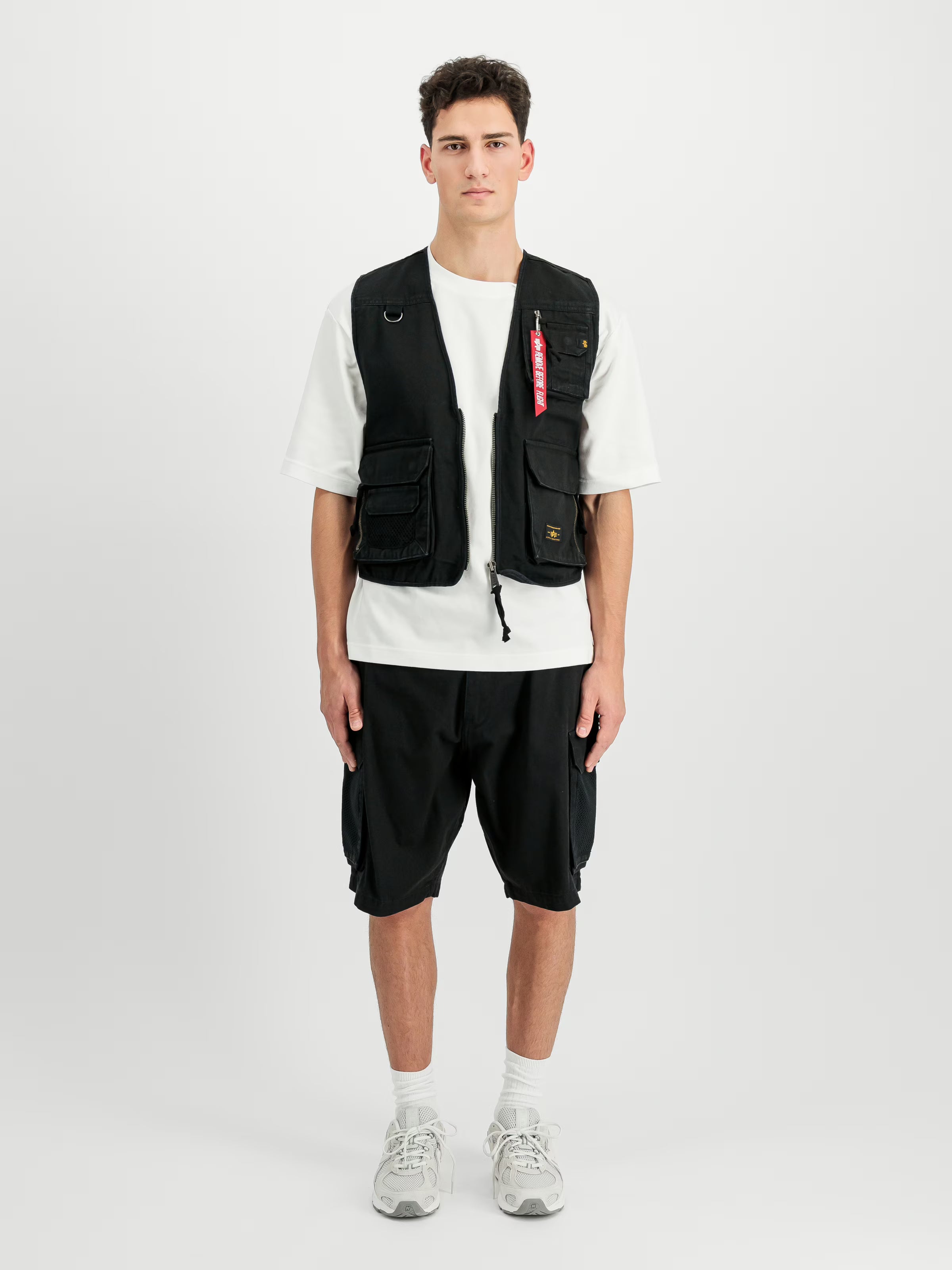Mesh Utility Vest Alpha Industries - Black