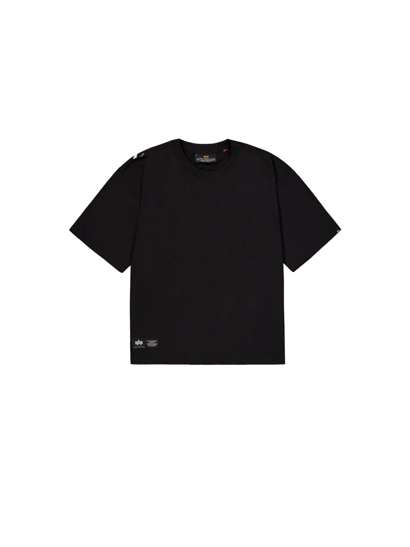 Balaclava Unisex Backprint T-Shirt Alpha Industries - Black