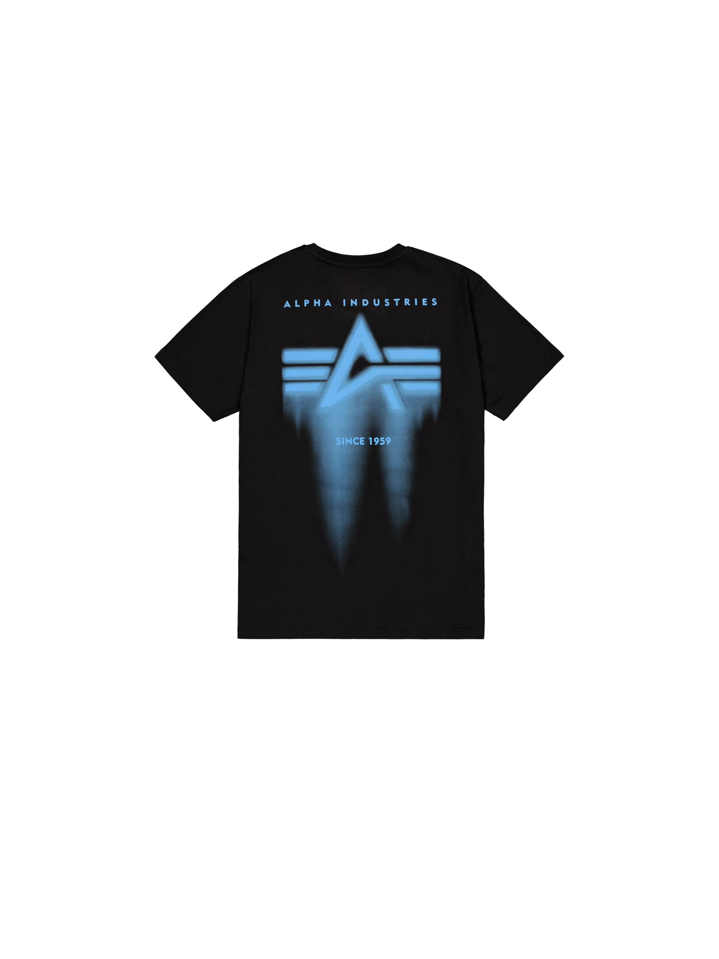 Spray Print T-Shirt T-Shirt Alpha Industries - Black