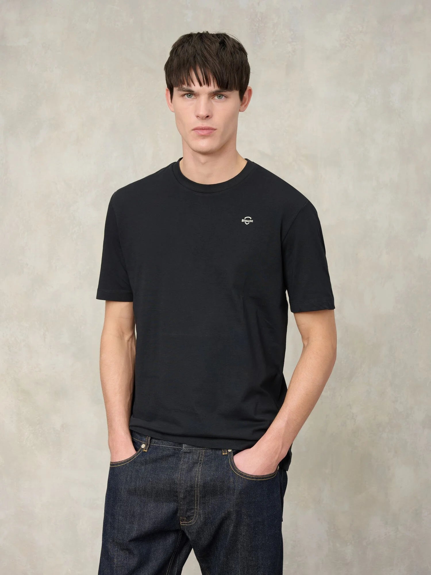 T-Shirt Errol Blauer - Black