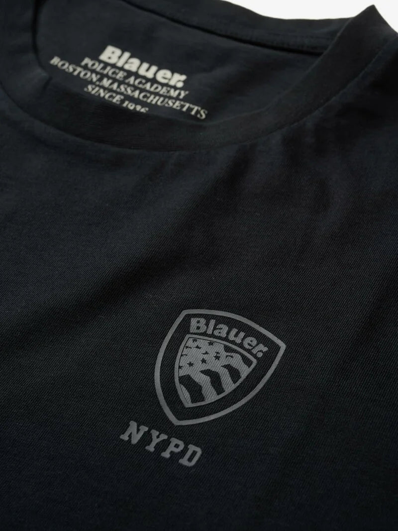 T-Shirt Eutaw Blauer - Black