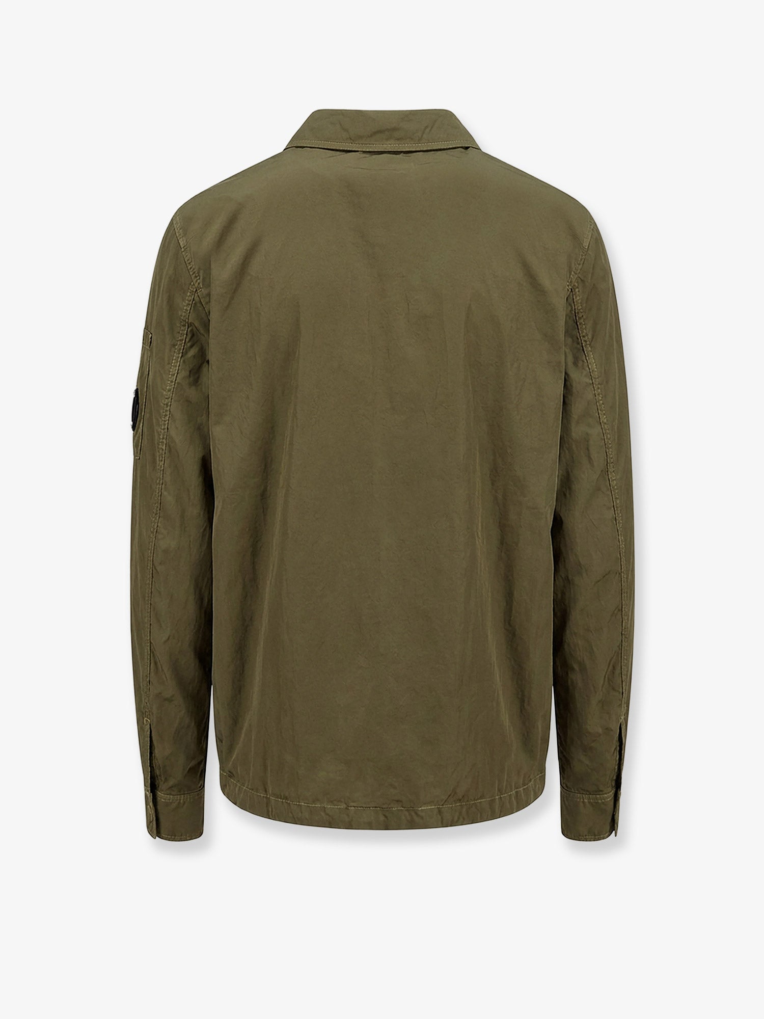 Chrome-R Zipped Lens Overshirt C.P. Company - Ivy Green