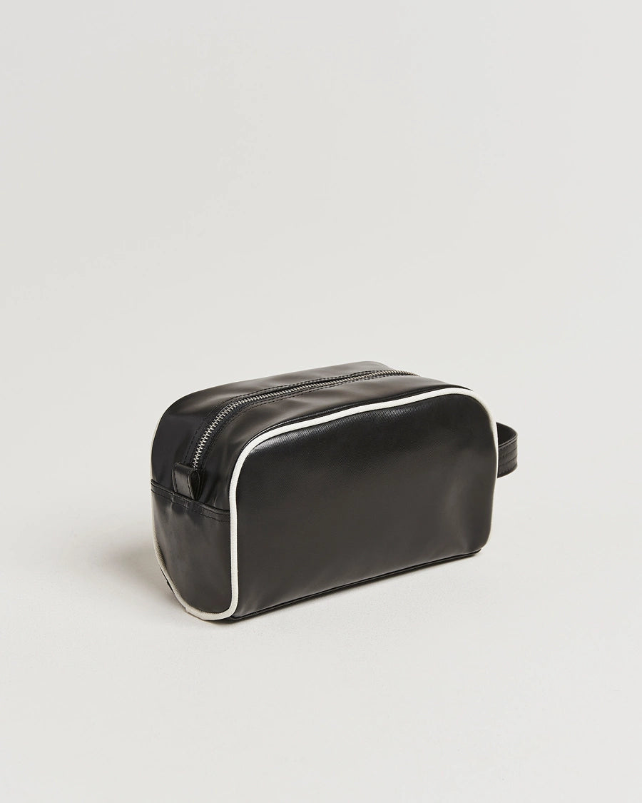 FP Coated Polyester Wash Bag Fred Perry - Black / Ecru