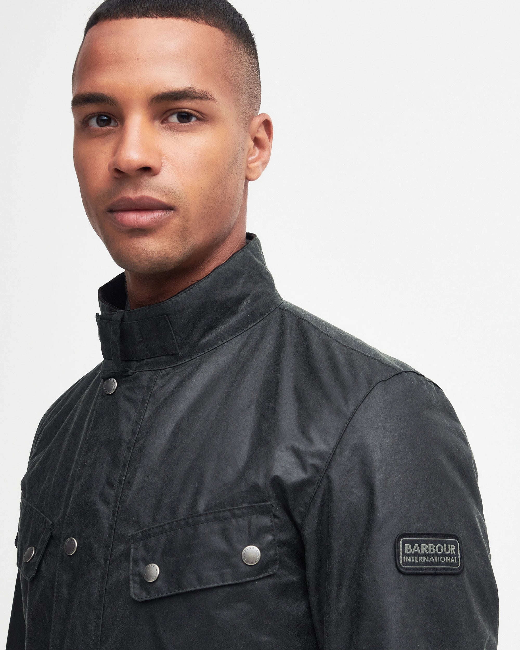 Duke Wax Jacket AW25 Barbour International - Sage