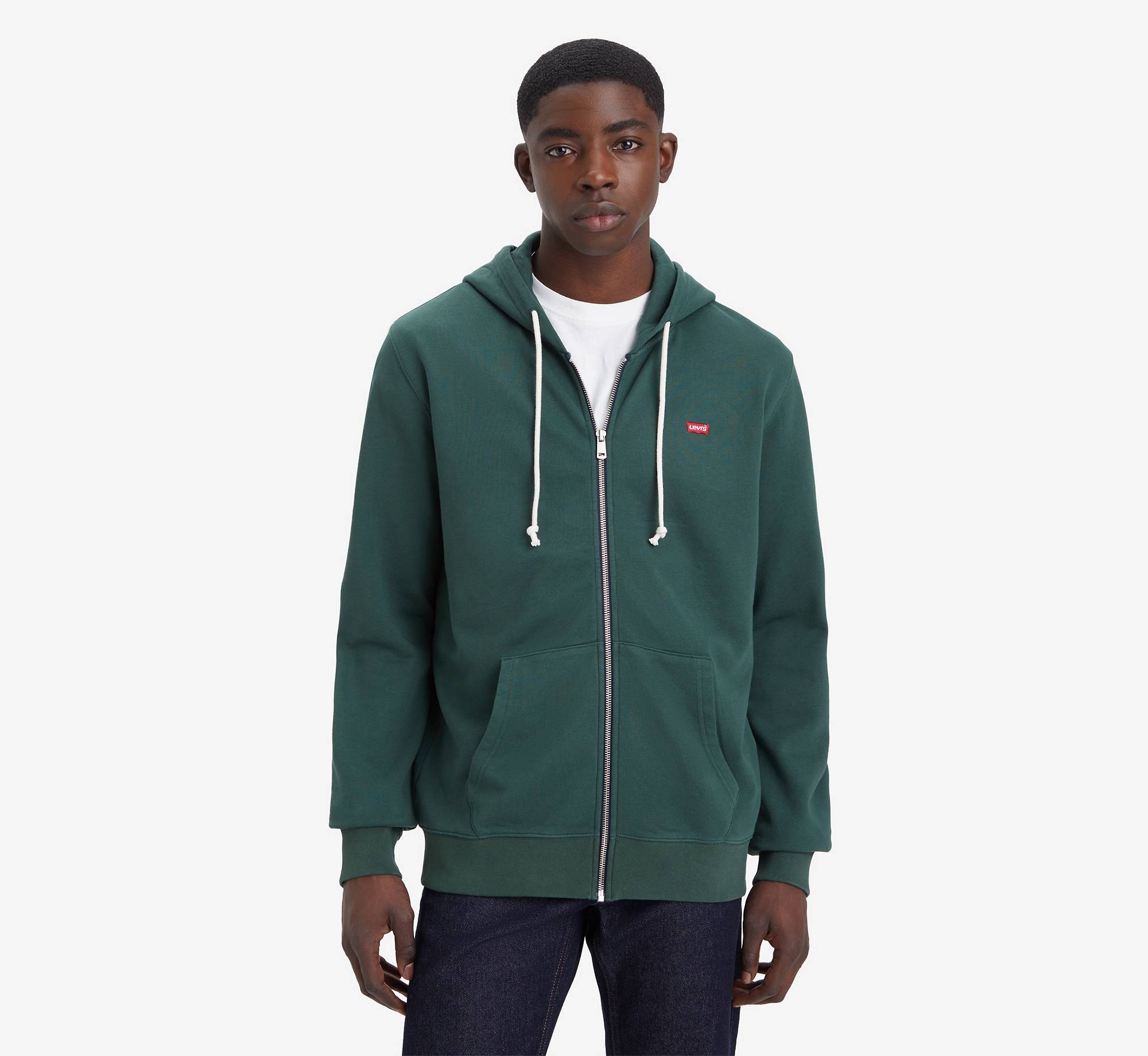 Levi's Felpa The Original Hm Zip Up - Python Green