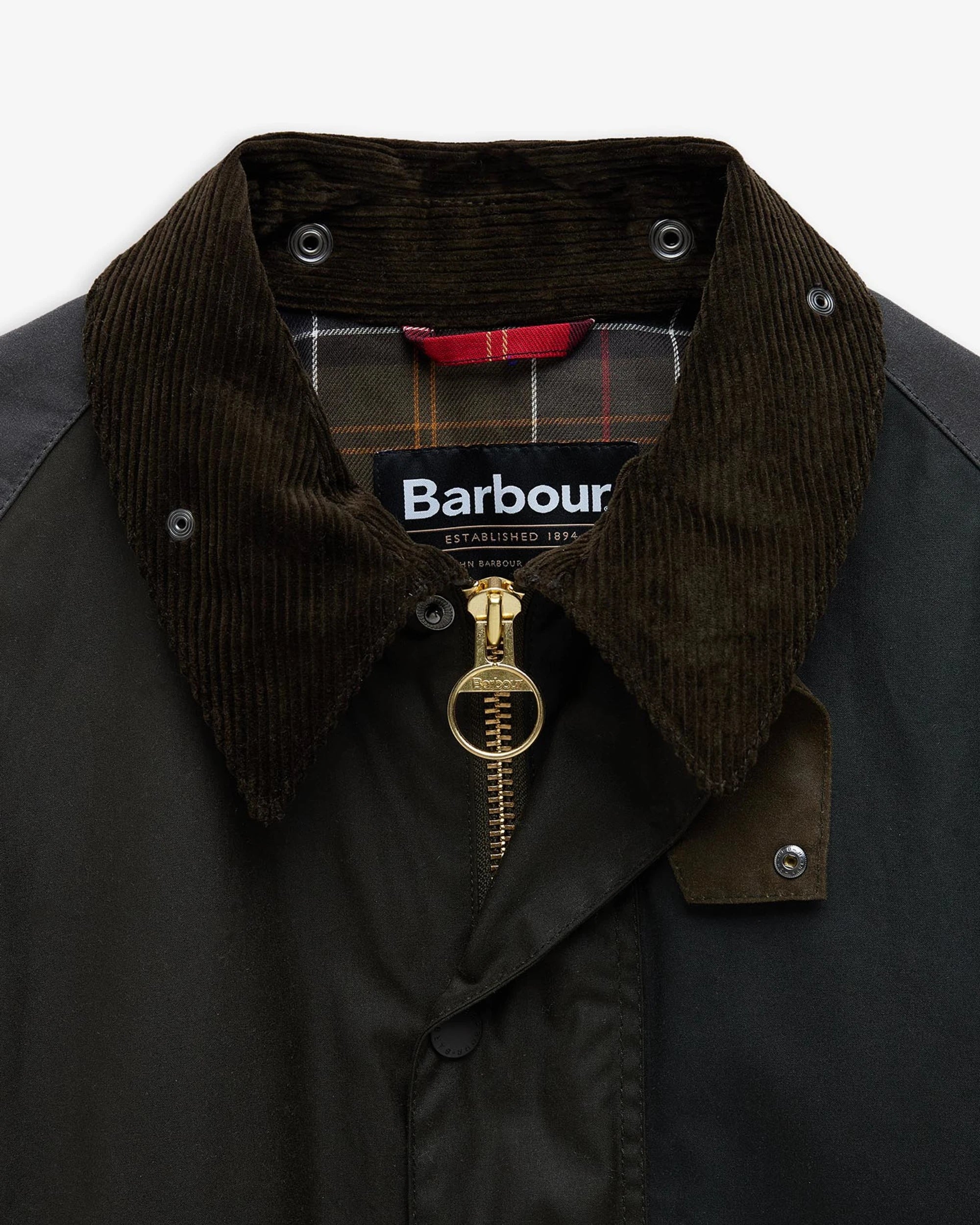 Patchwork Transport Wax Jacket AW25 Barbour - Sage Multi