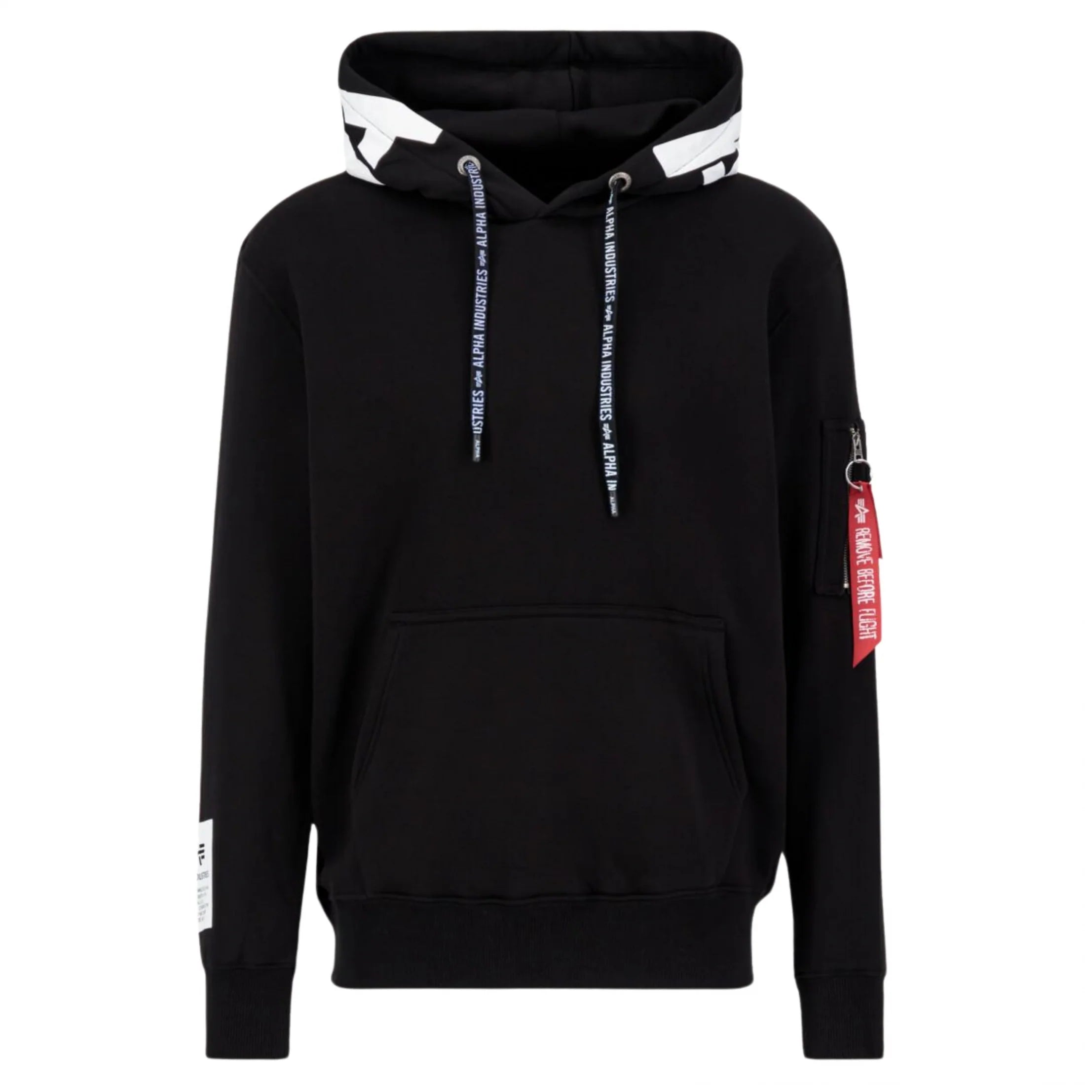 Alpha Hoody Felpa Alpha Industries - Black