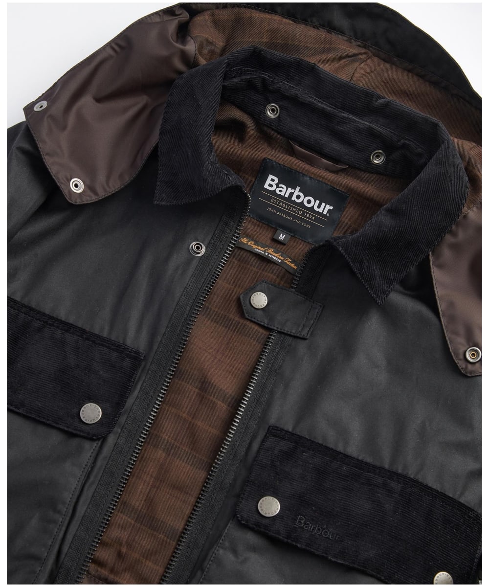 RE-Engineered Spey Wax Jacket FW24 Barbour - Black