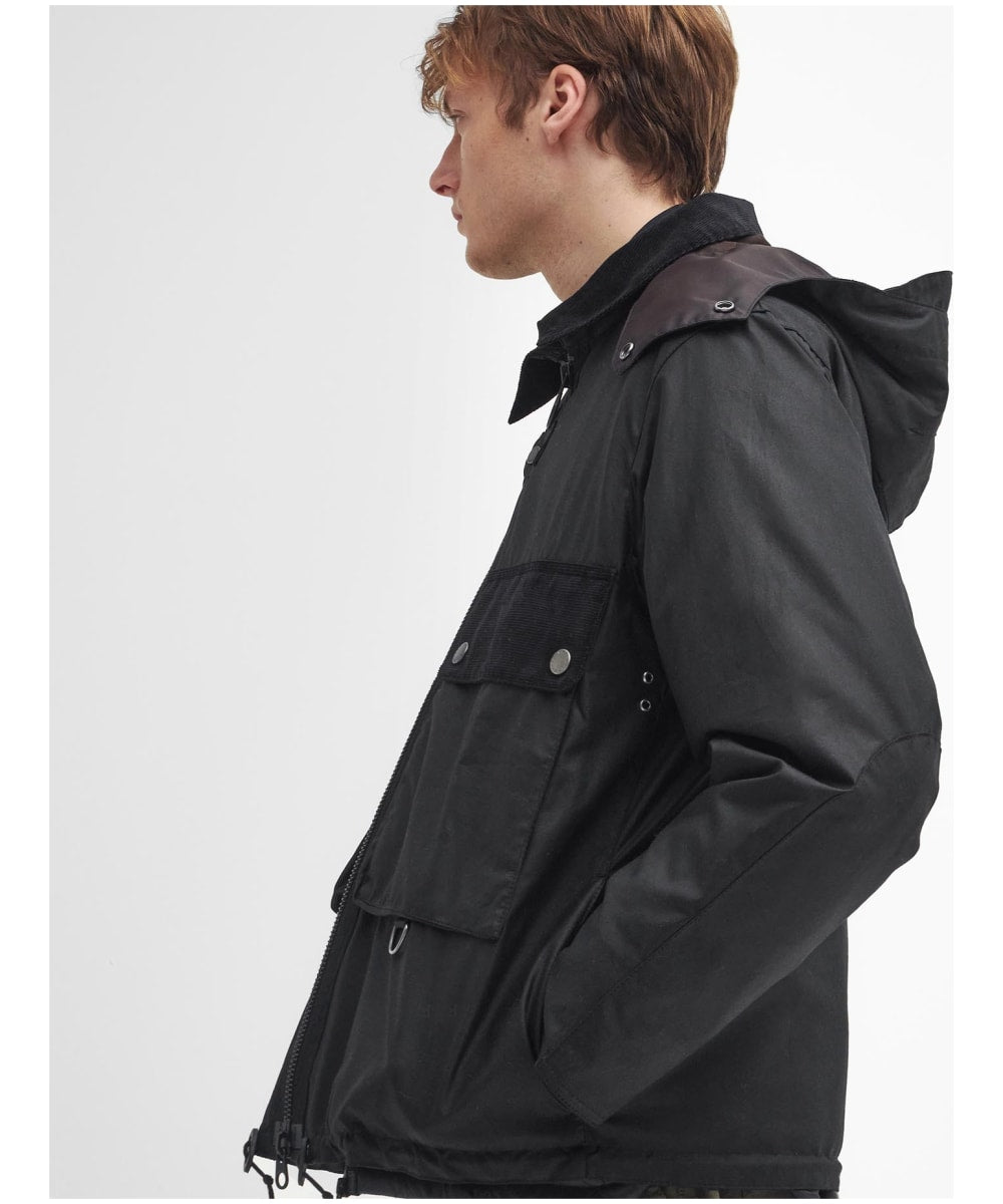 RE-Engineered Spey Wax Jacket FW24 Barbour - Black