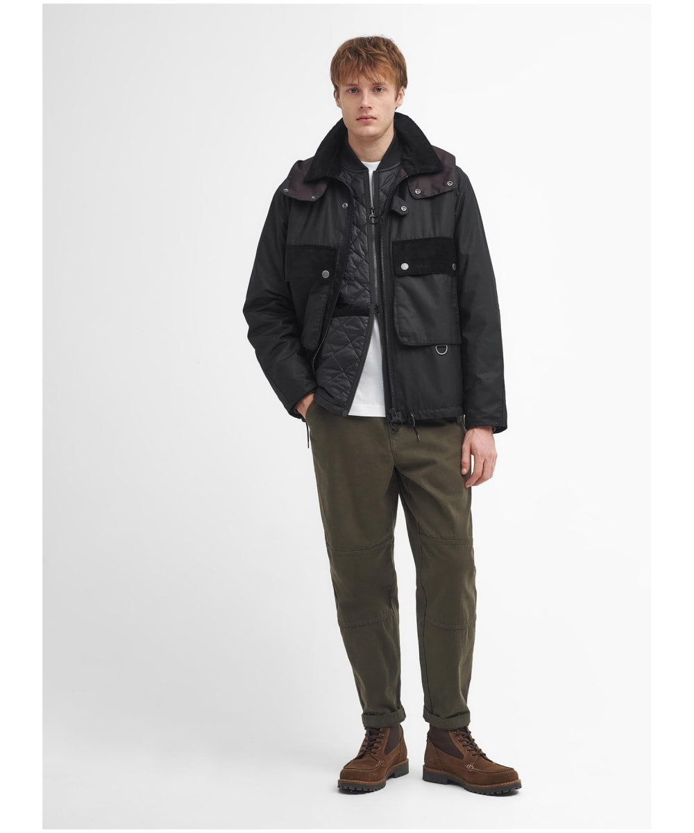 RE-Engineered Spey Wax Jacket FW24 Barbour - Black