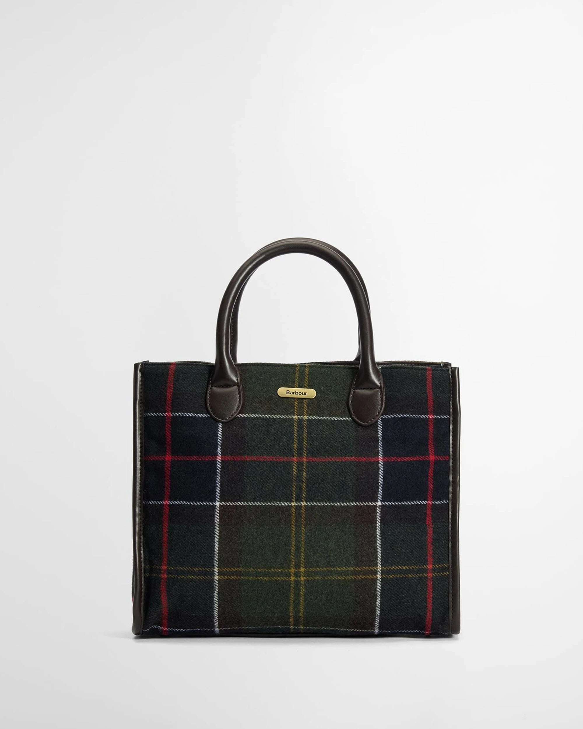 Barrhill Tartan Tote Bag AW25 Barbour - Classic Tartan