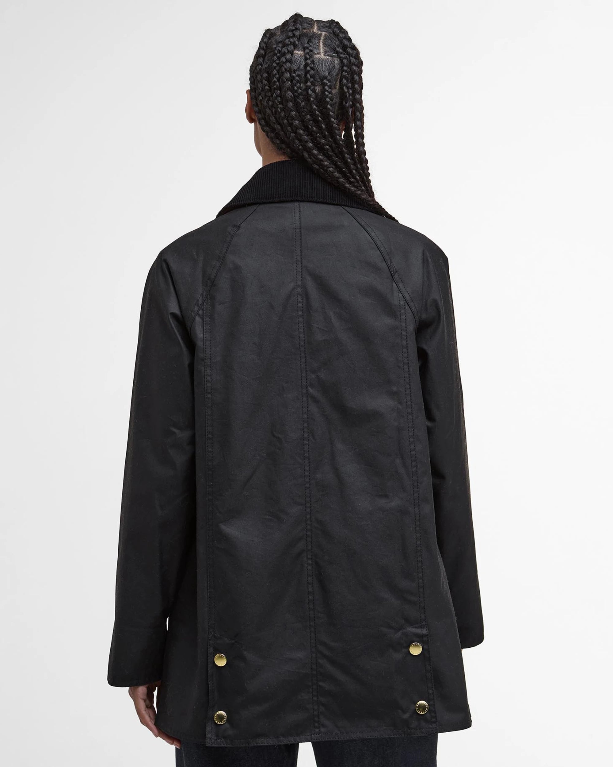 Modern Beadnell Wax AW25 Barbour Donna - Black / Classic