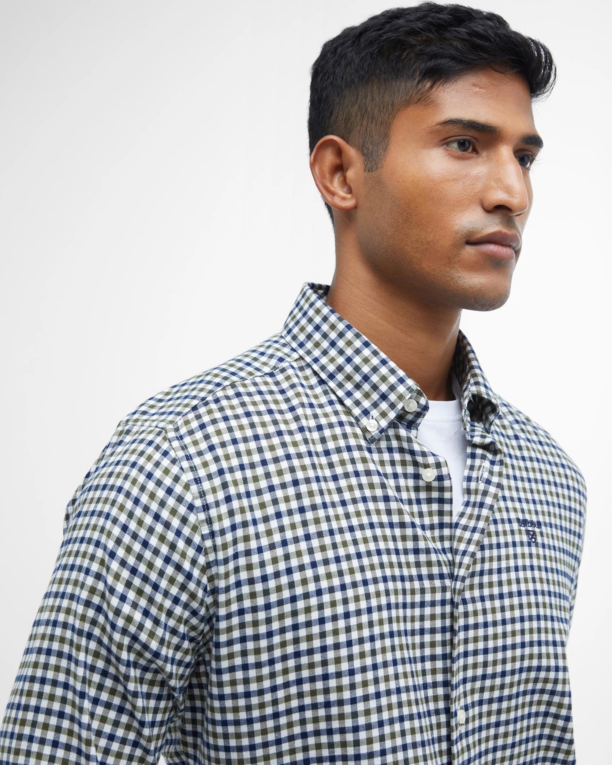 Finkle Tailored Shirt AW25 Barbour - Olive