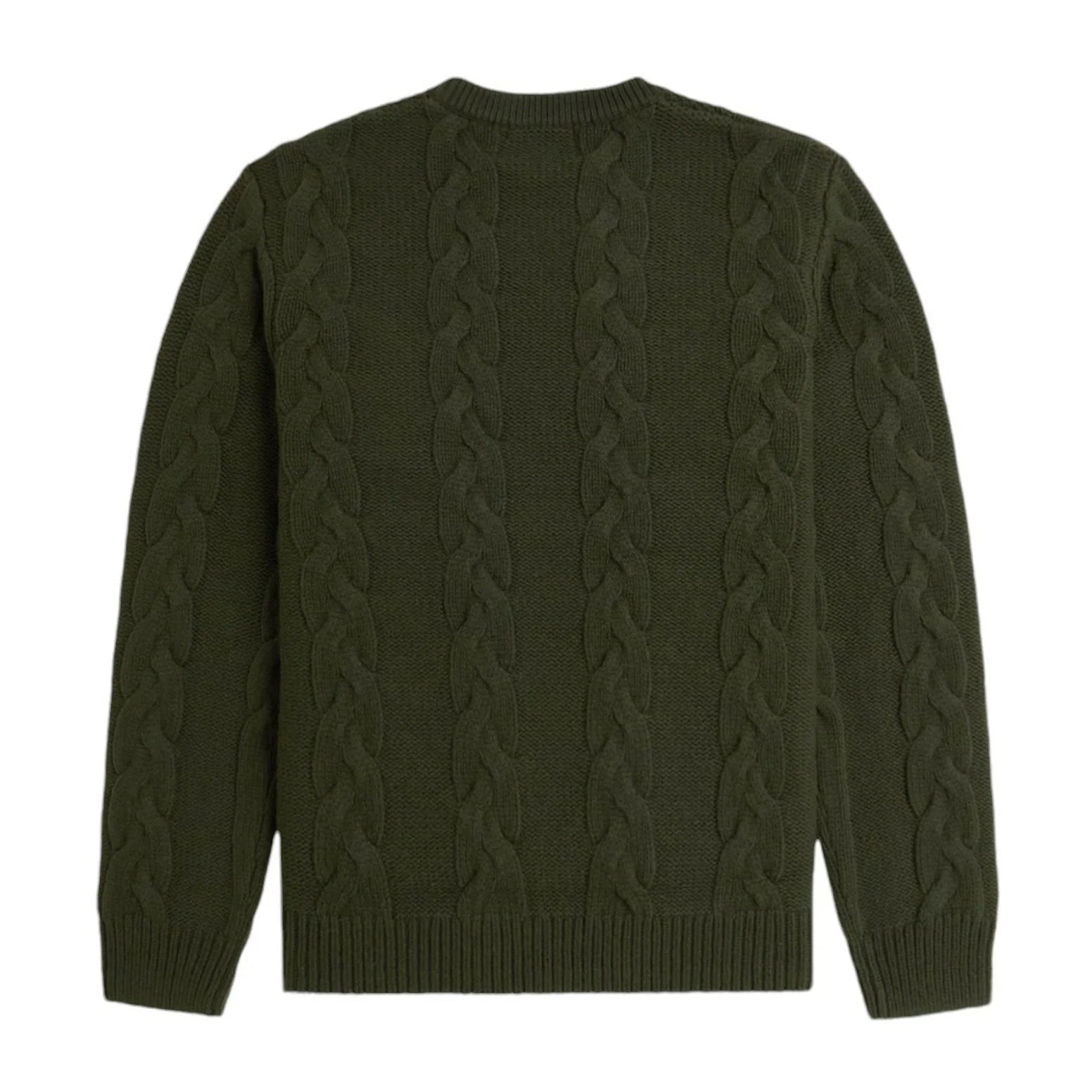 FP Chunky Cable Knit Jumper Fred Perry - Hunting Green