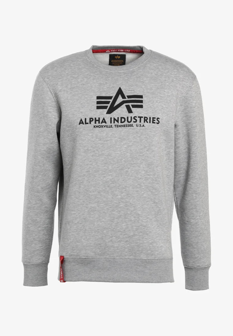 Basic Sweater Alpha Industries - Grey Healther