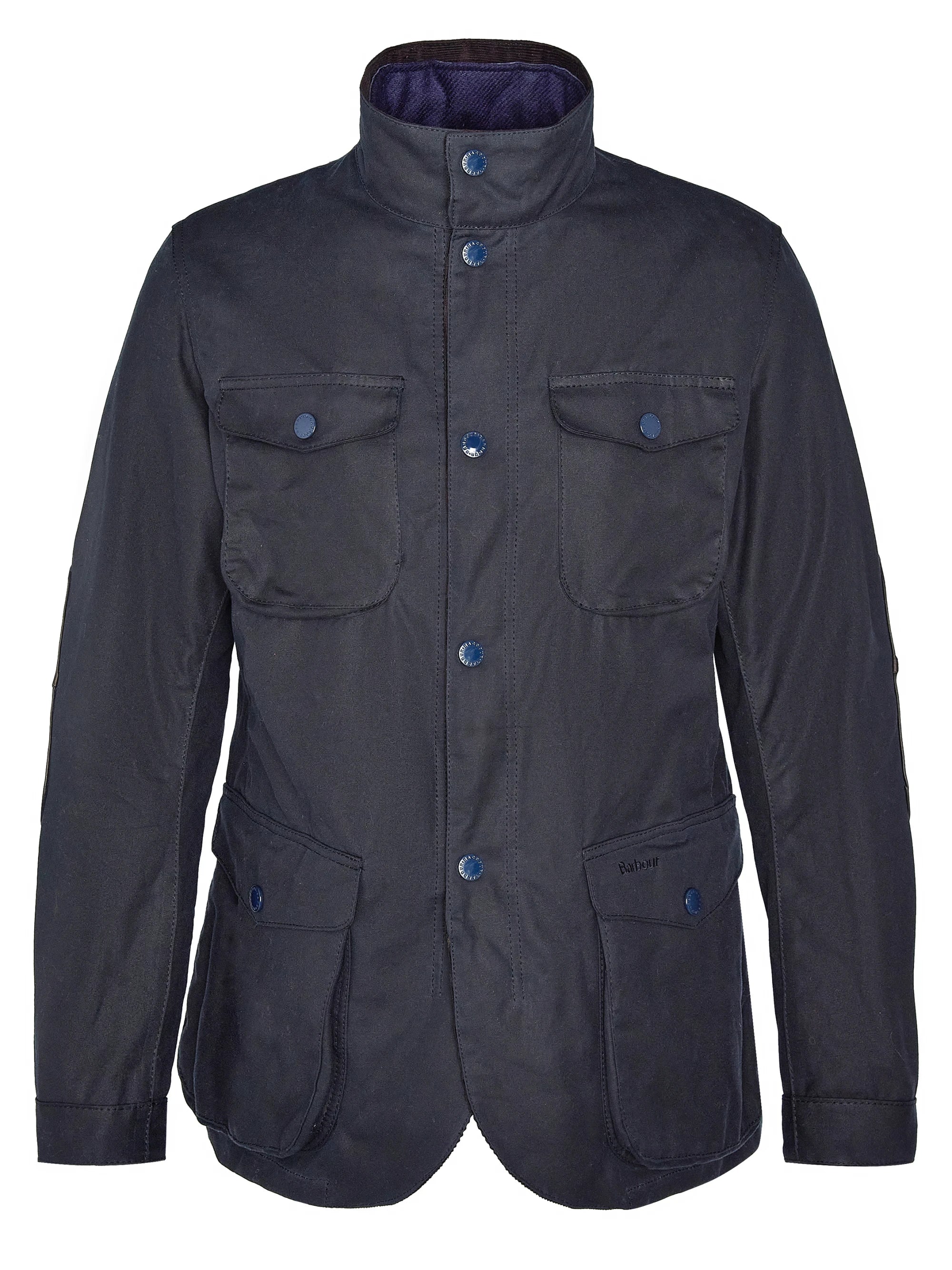 Ogston Wax Jacket AW25 Barbour - Black