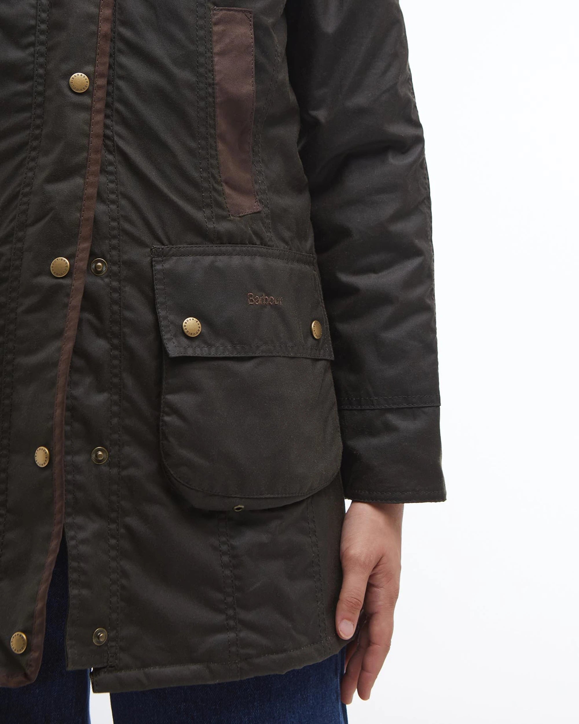 Bower Wax Jacket AW25 Barbour - Olive / Classic