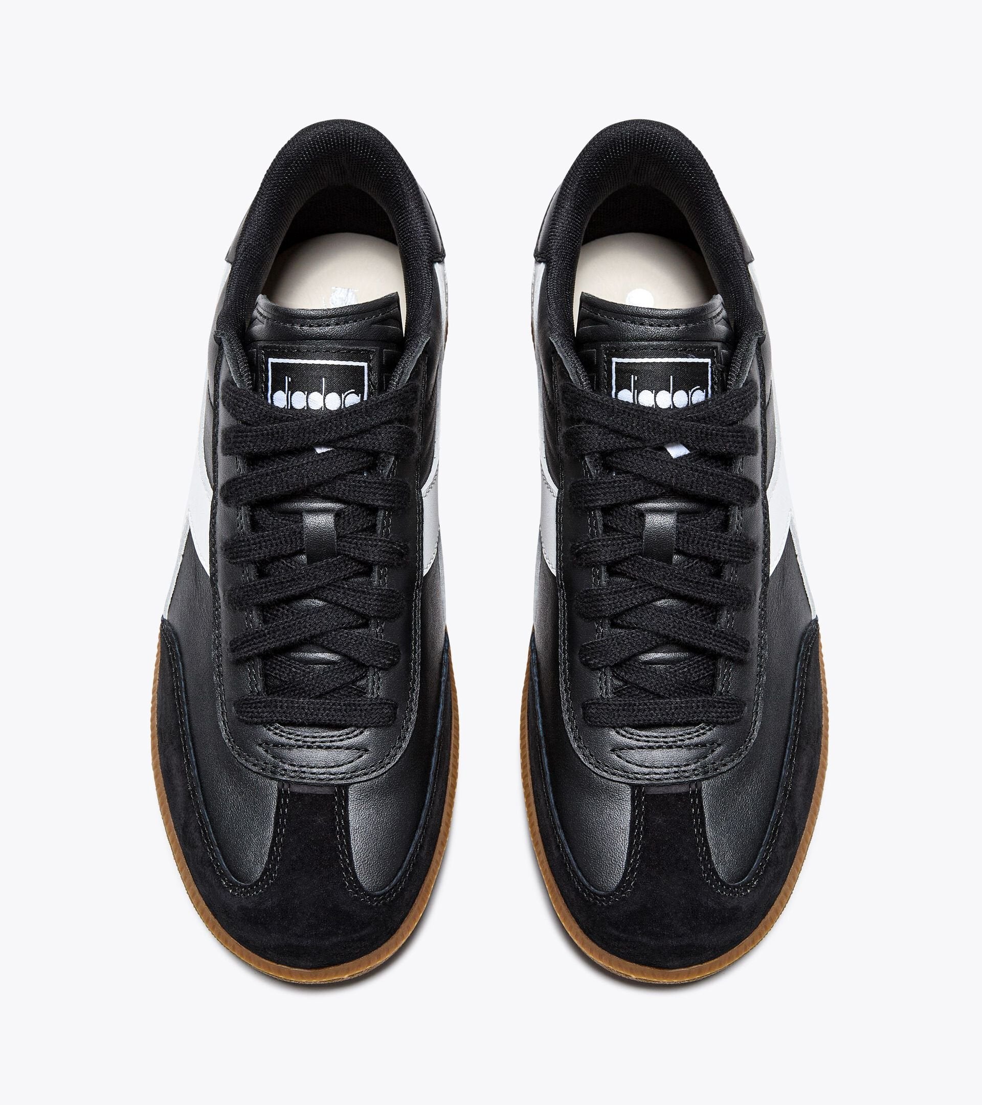 Trainer Sneaker in pelle Diadora - Black / White