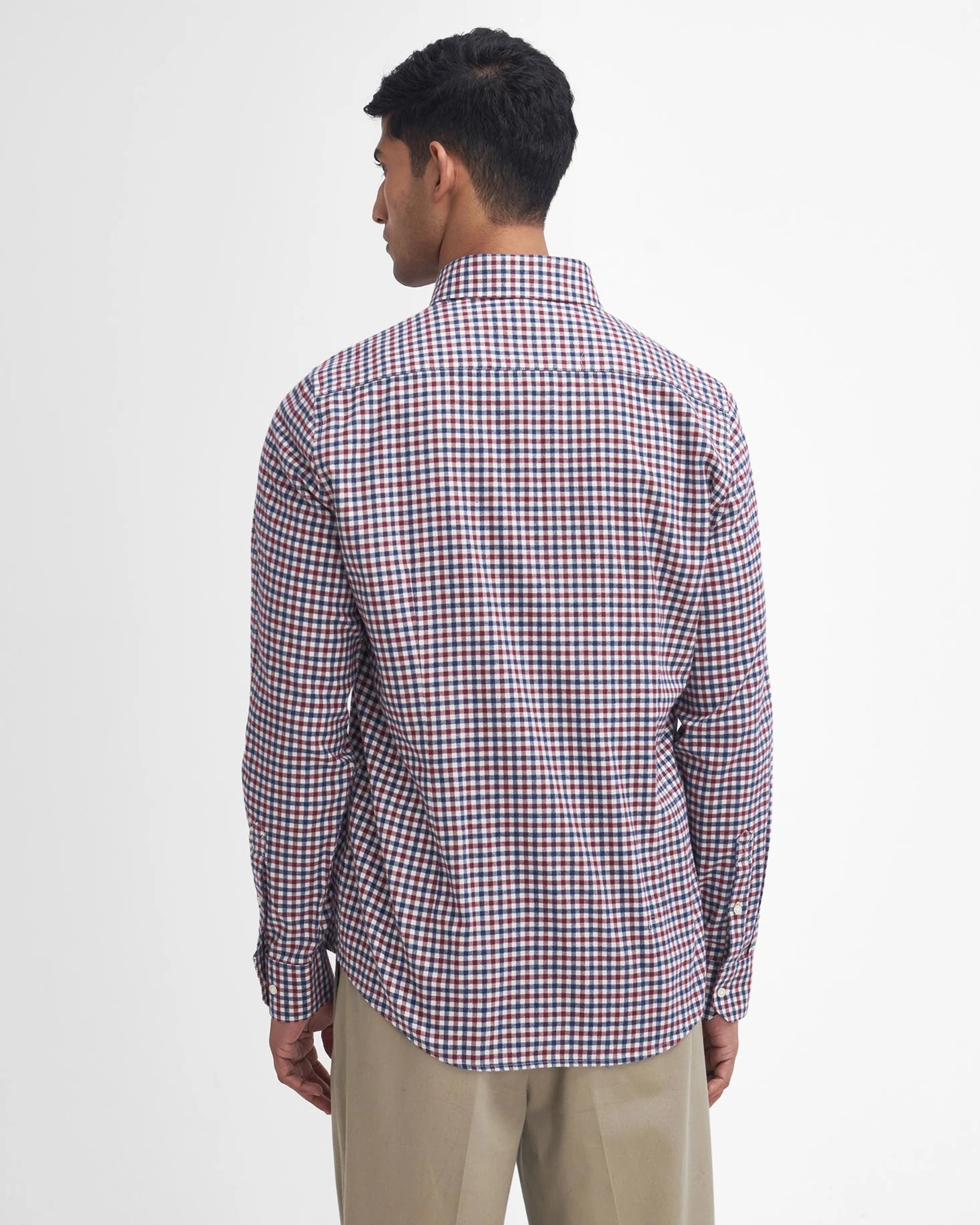 Finkle Tailored Shirt AW25 Barbour - Merlot