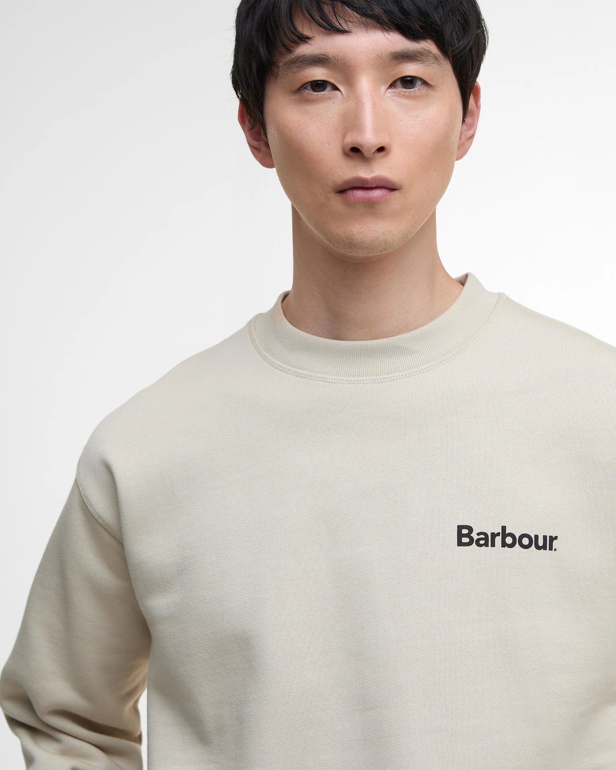 Brushed Oversized Crew Neck Nicholas - Mist