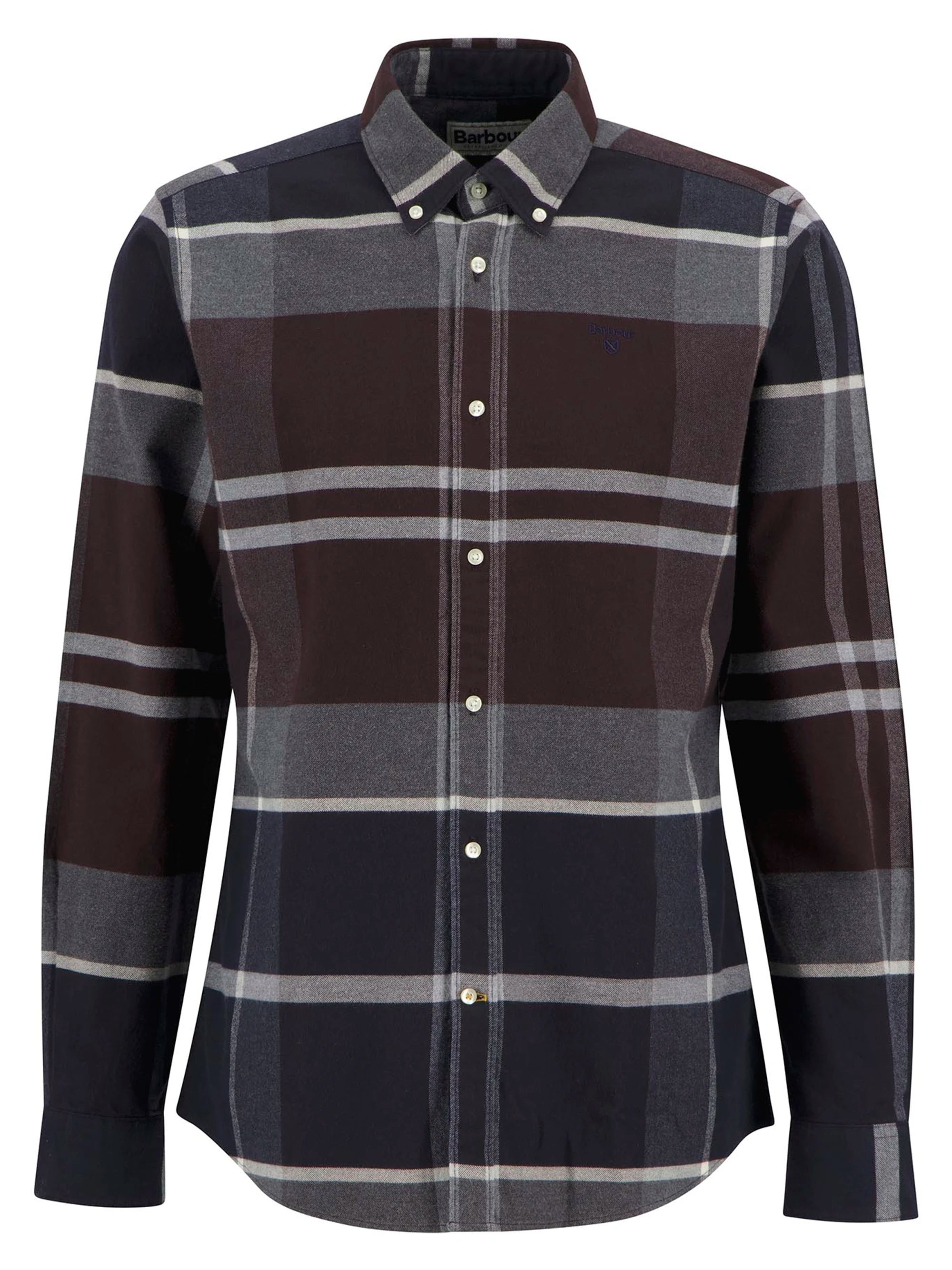 Iceloch Tailored Shirt AW25 Barbour - Midnight Oak Tartan