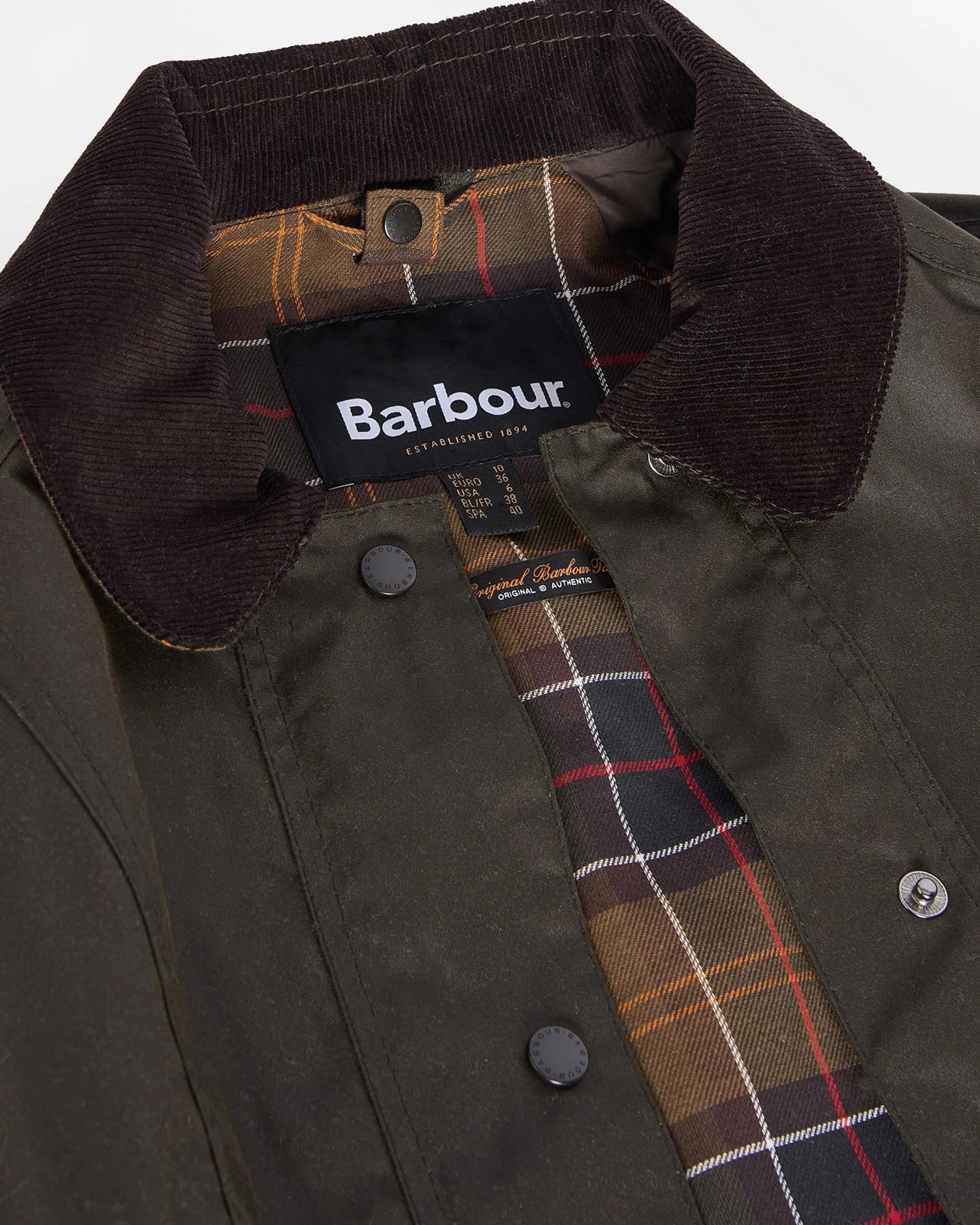 Classic Beadnell Wax Jacket AW25 Barbour - Olive