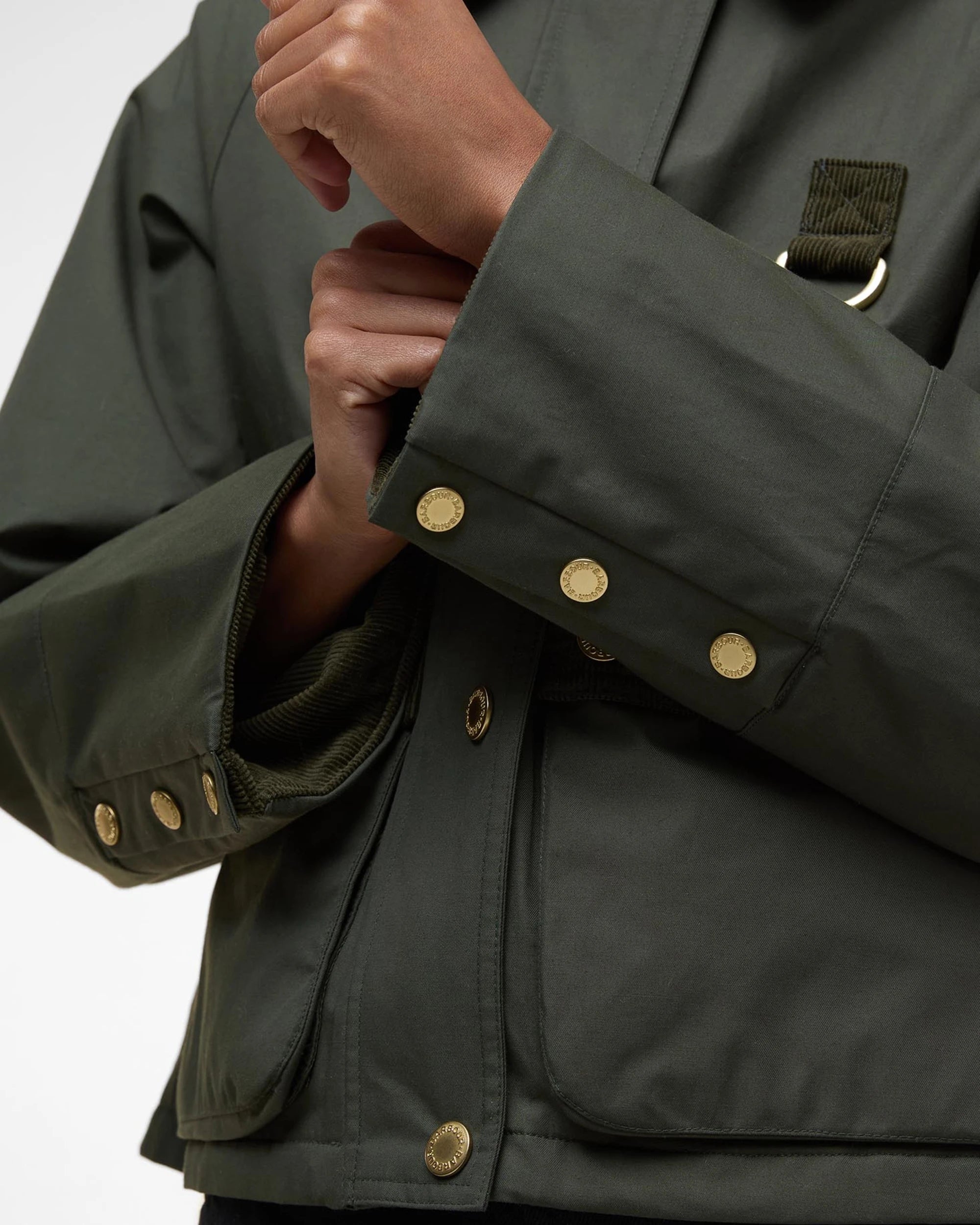 Phobe Casual Jacket AW25 Barbour Donna - Olive / Brown