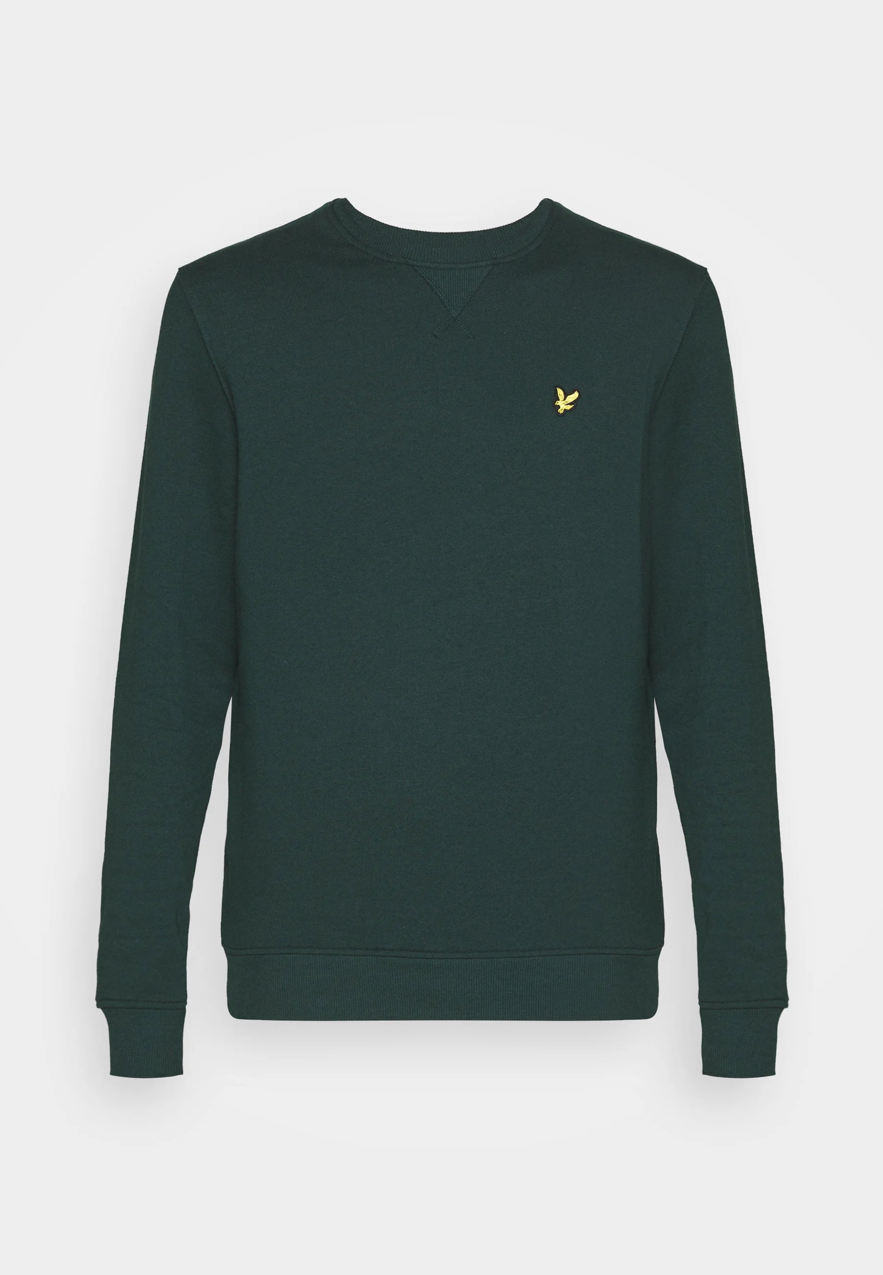 Brushed Back Crew Neck Sweatshirt Lyle & Scott AW25 - Dark Green