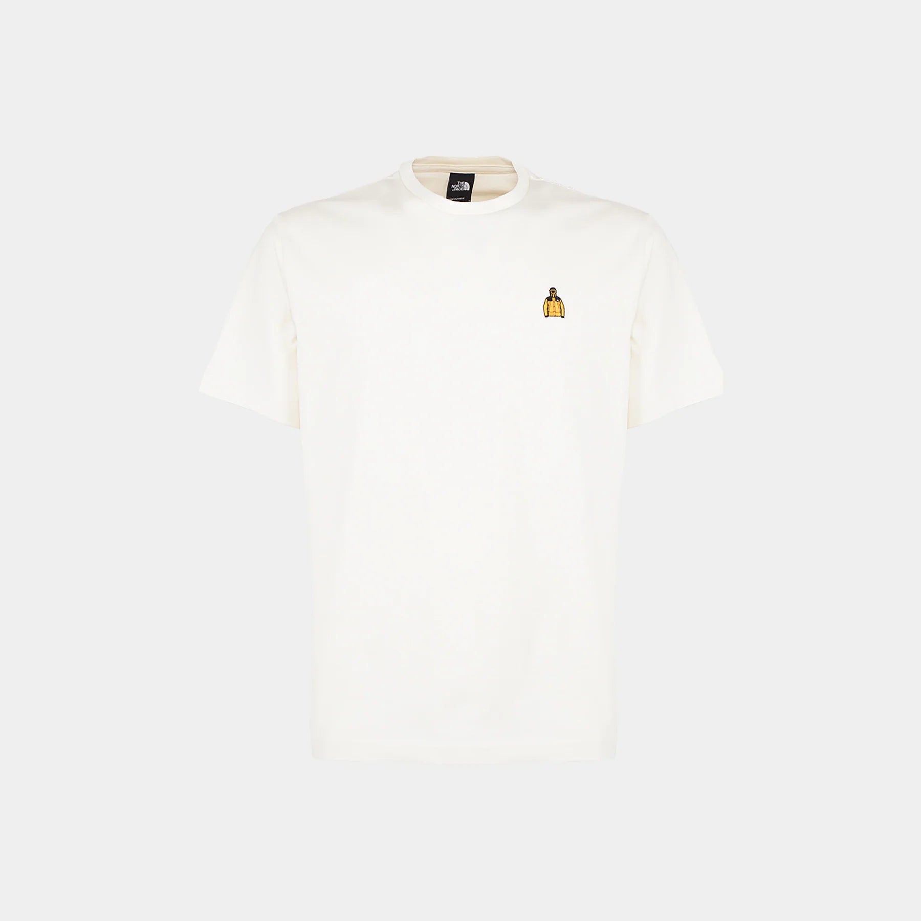 T-Shirt U Icon Mountain Jacket Relaxed S/S Tee The North Face AW25 - White Dune