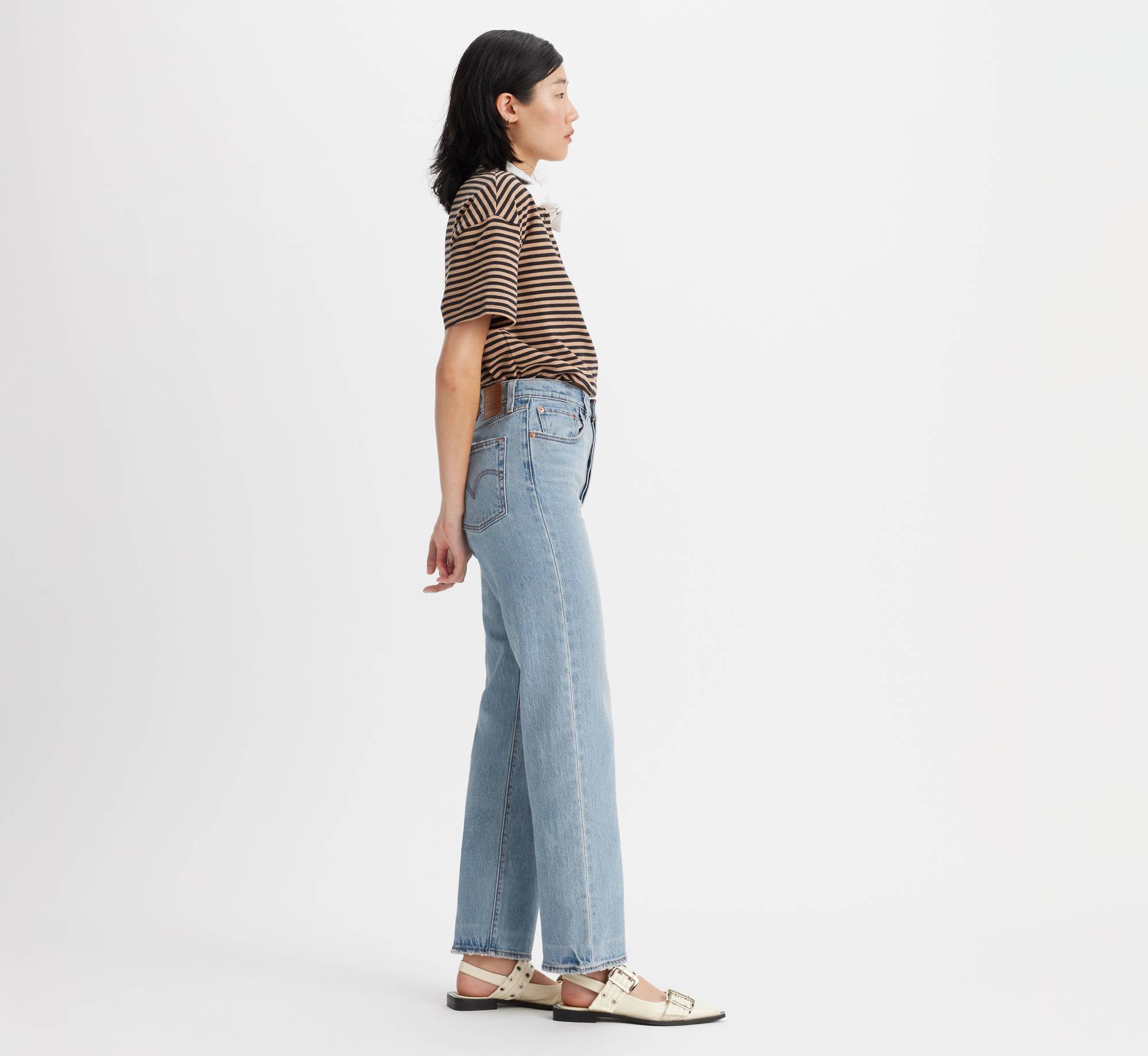 Jeans Levi's Ribcage Straight Ankle - Let'S Share