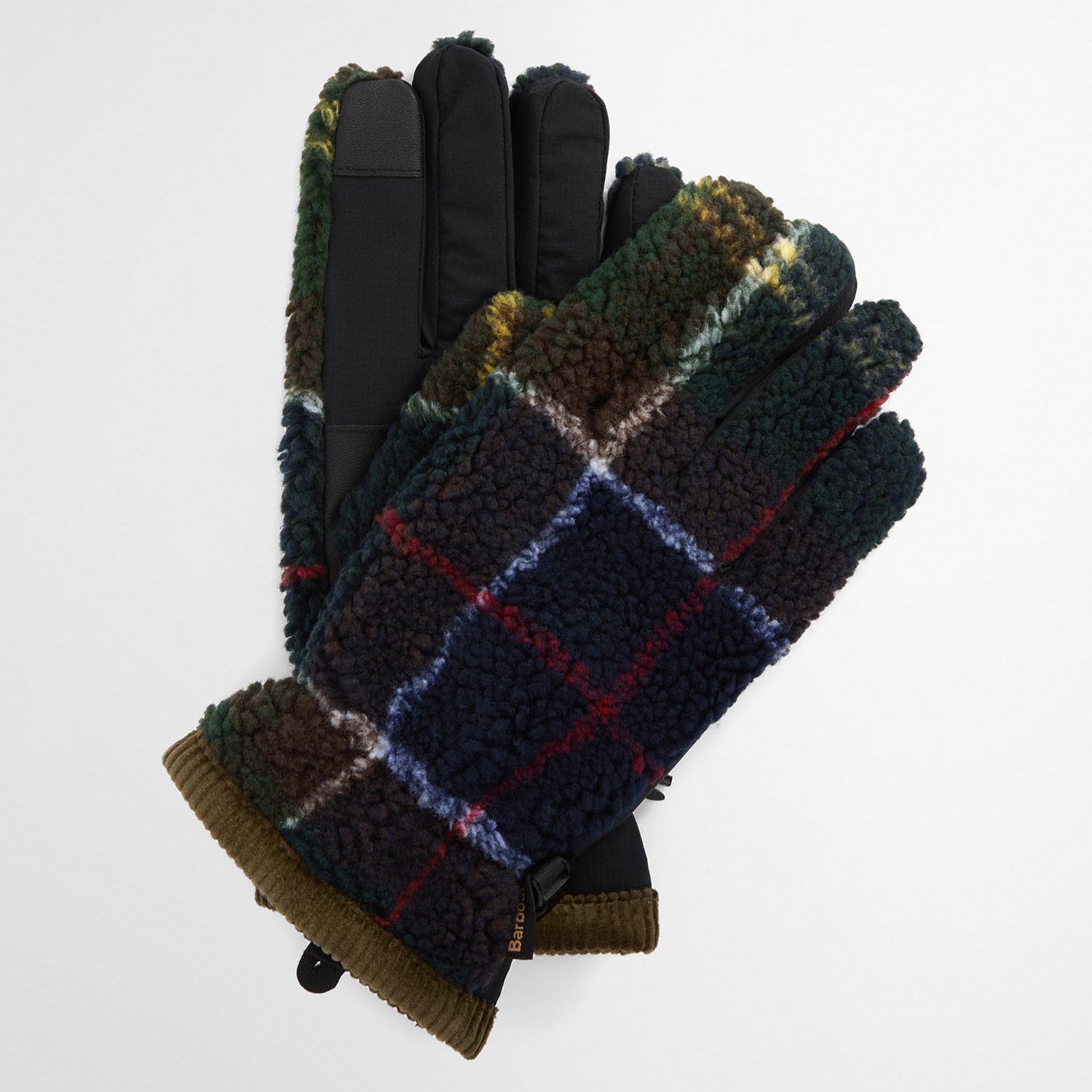 Field Tartan Fleece Gloves AW25 Barbour - Classic Tartan