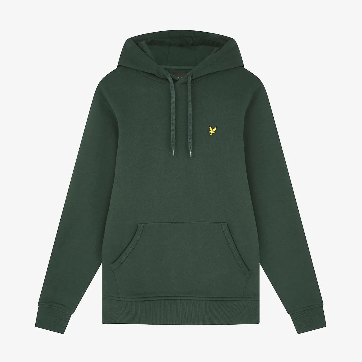 Brushed Back Hoodie Lyle & Scott AW25 - Dark Green