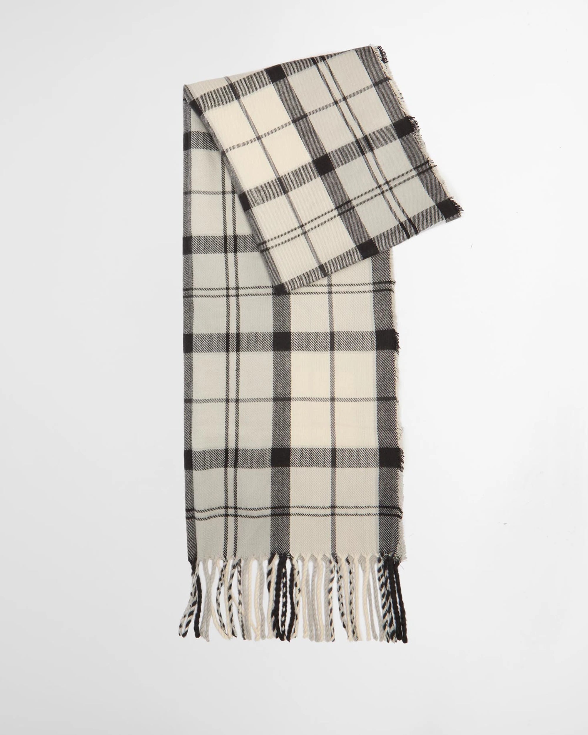 Dover Gift Set Beanie & Hailes Scarf Set AW25 Barbour - Monochrome Tartan
