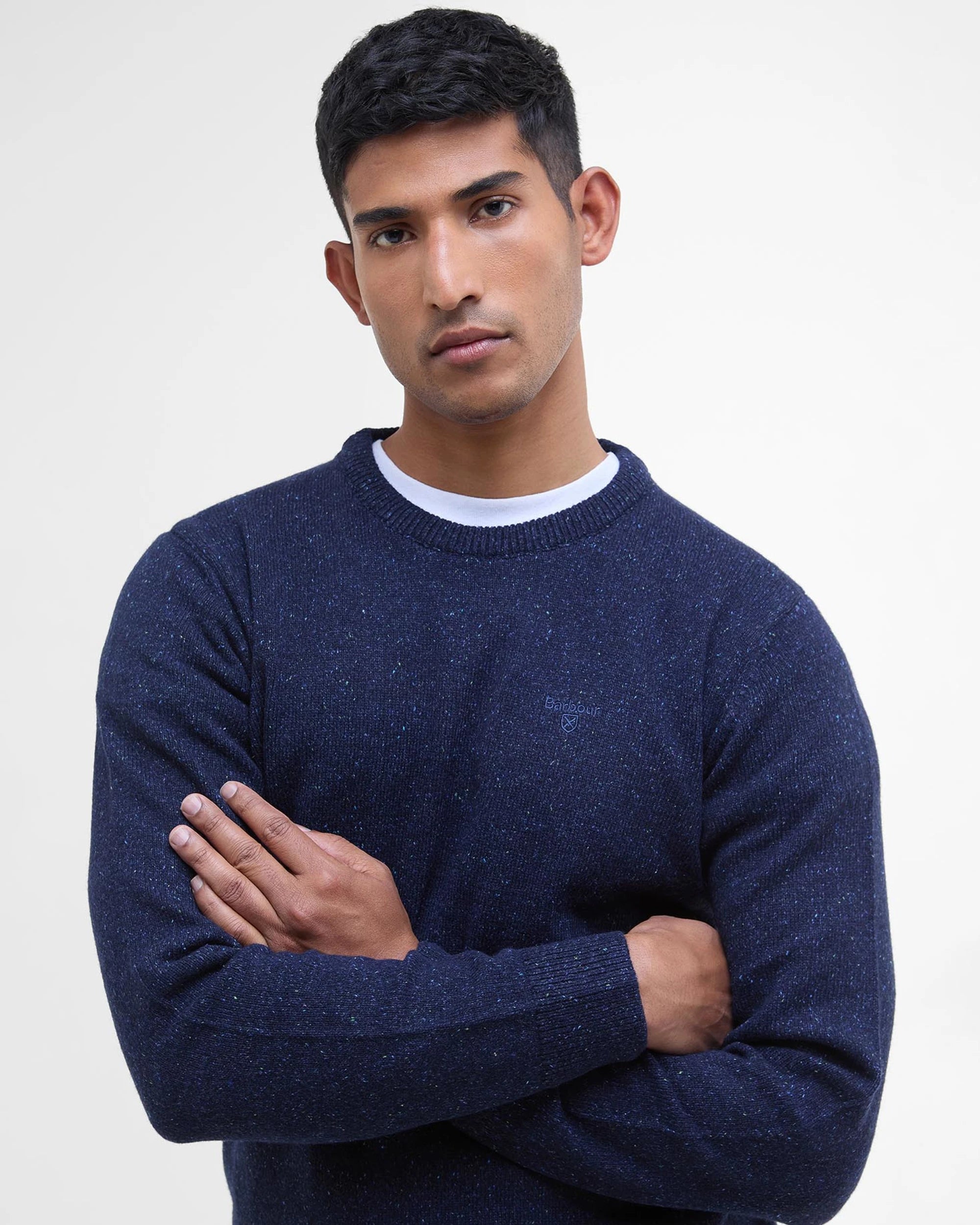 Essential Tisbury Crew AW25 Barbour - Navy