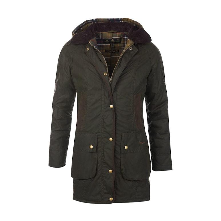 Bower Wax Jacket FW24 Wax Coat Barbour - Olive / Classic