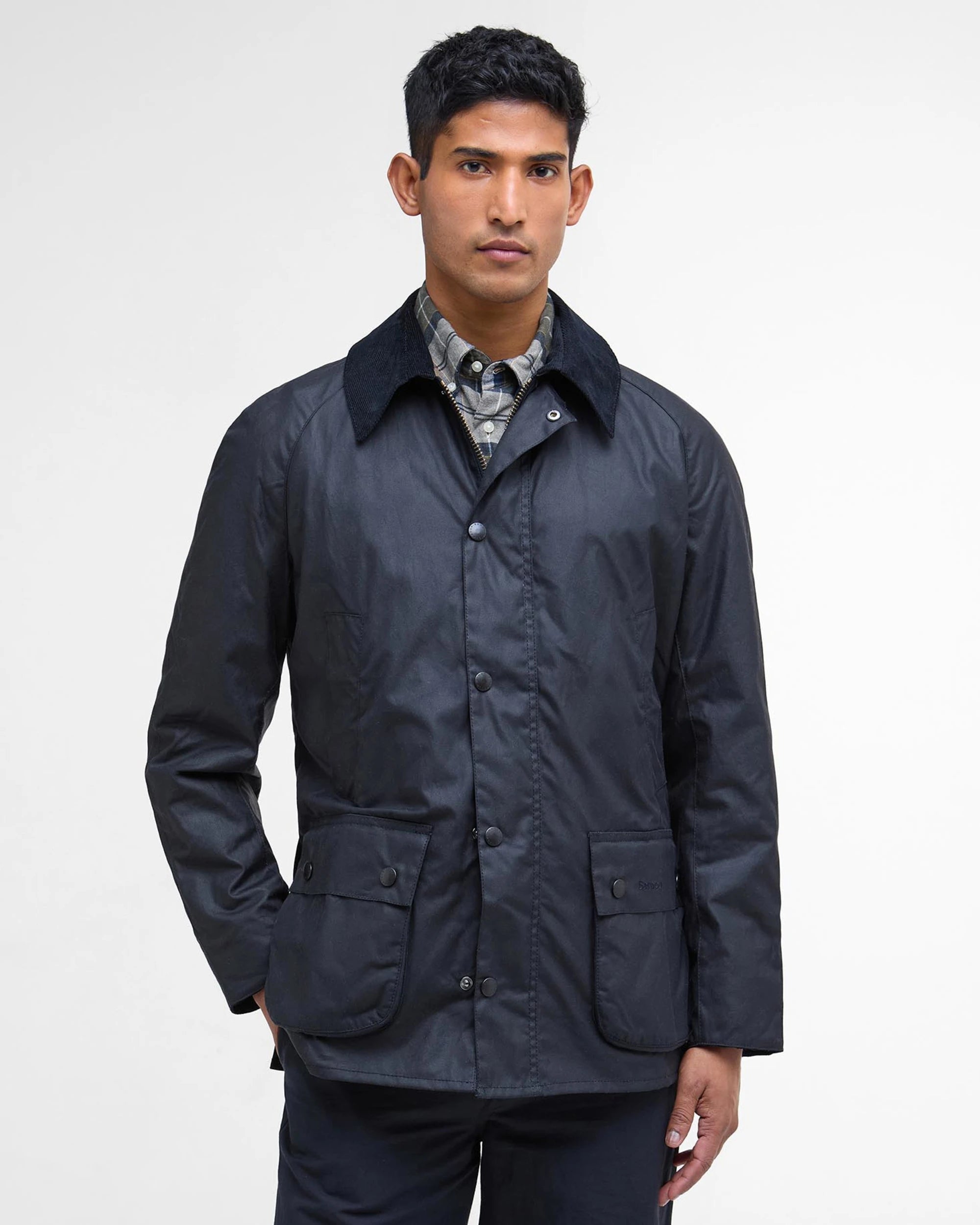 Ashby Wax Jacket AW25 Barbour - Navy