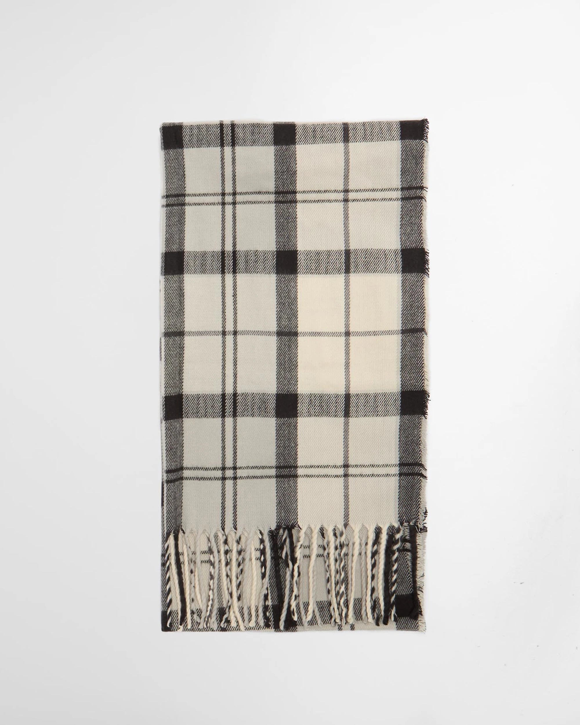 Dover Gift Set Beanie & Hailes Scarf Set AW25 Barbour - Monochrome Tartan