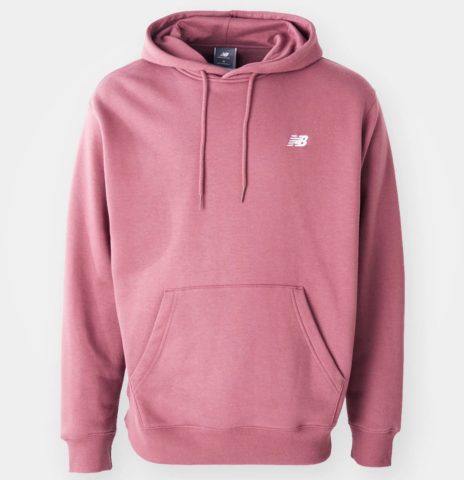 New Balance Sport Essentials Unisex Fleece Hoodie - Washed Burgundy