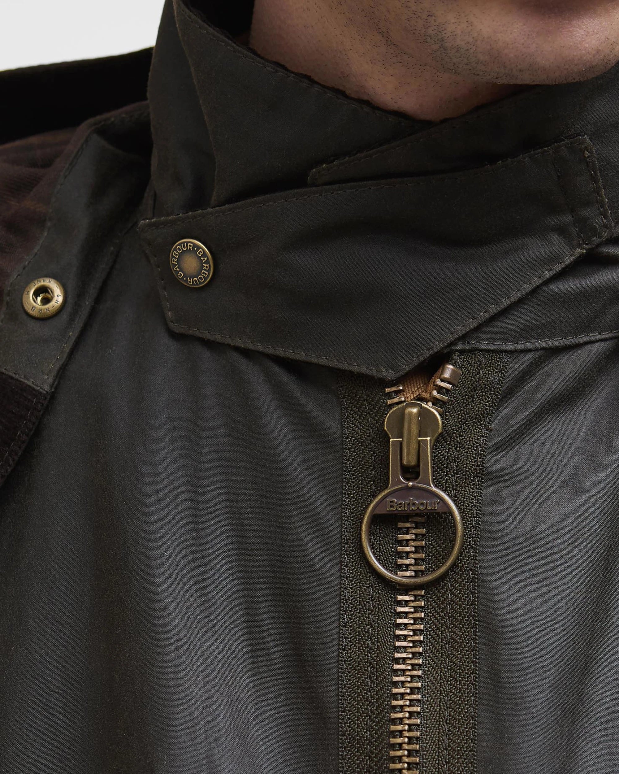 Re-Engineered Bardon Spey Wax Jacket AW25 Barbour - Olive