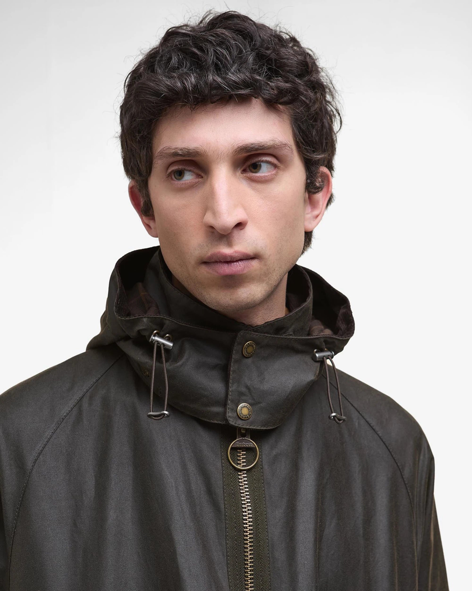 Re-Engineered Bardon Spey Wax Jacket AW25 Barbour - Olive