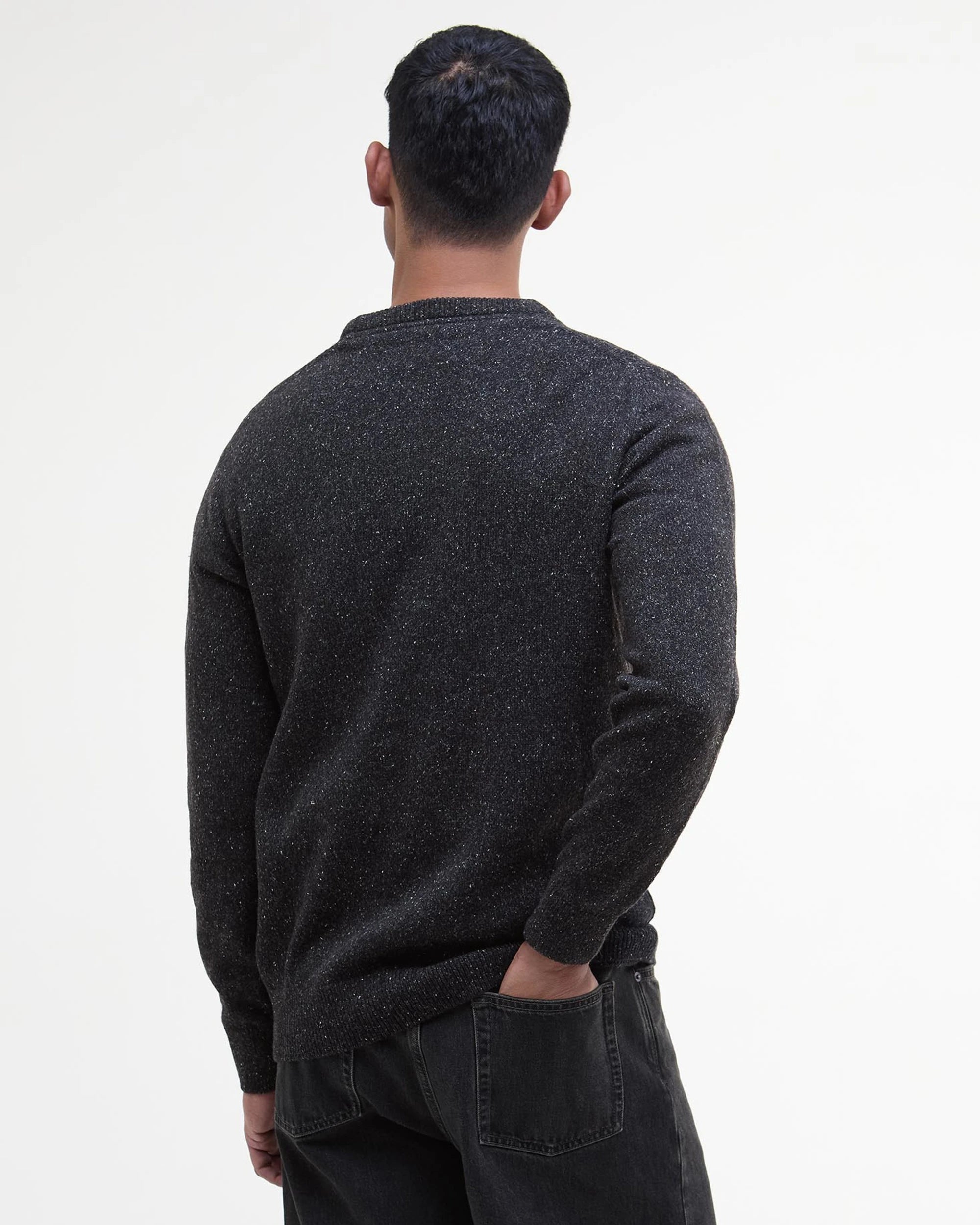 Essential Tisbury Crew AW25 Barbour - Black