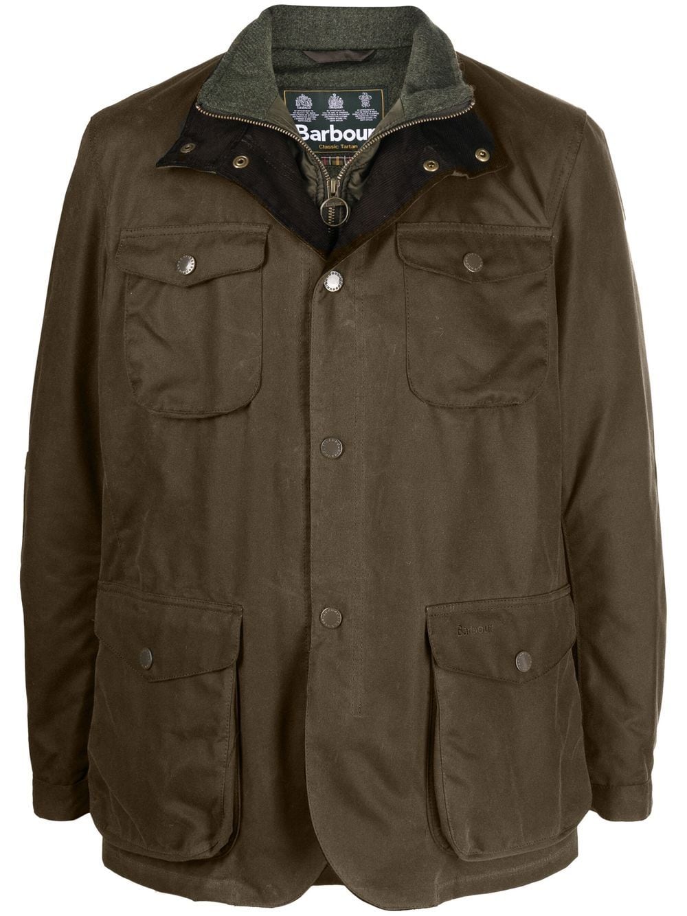 Ogston Wax Jacket FW24 Barbour - Olive