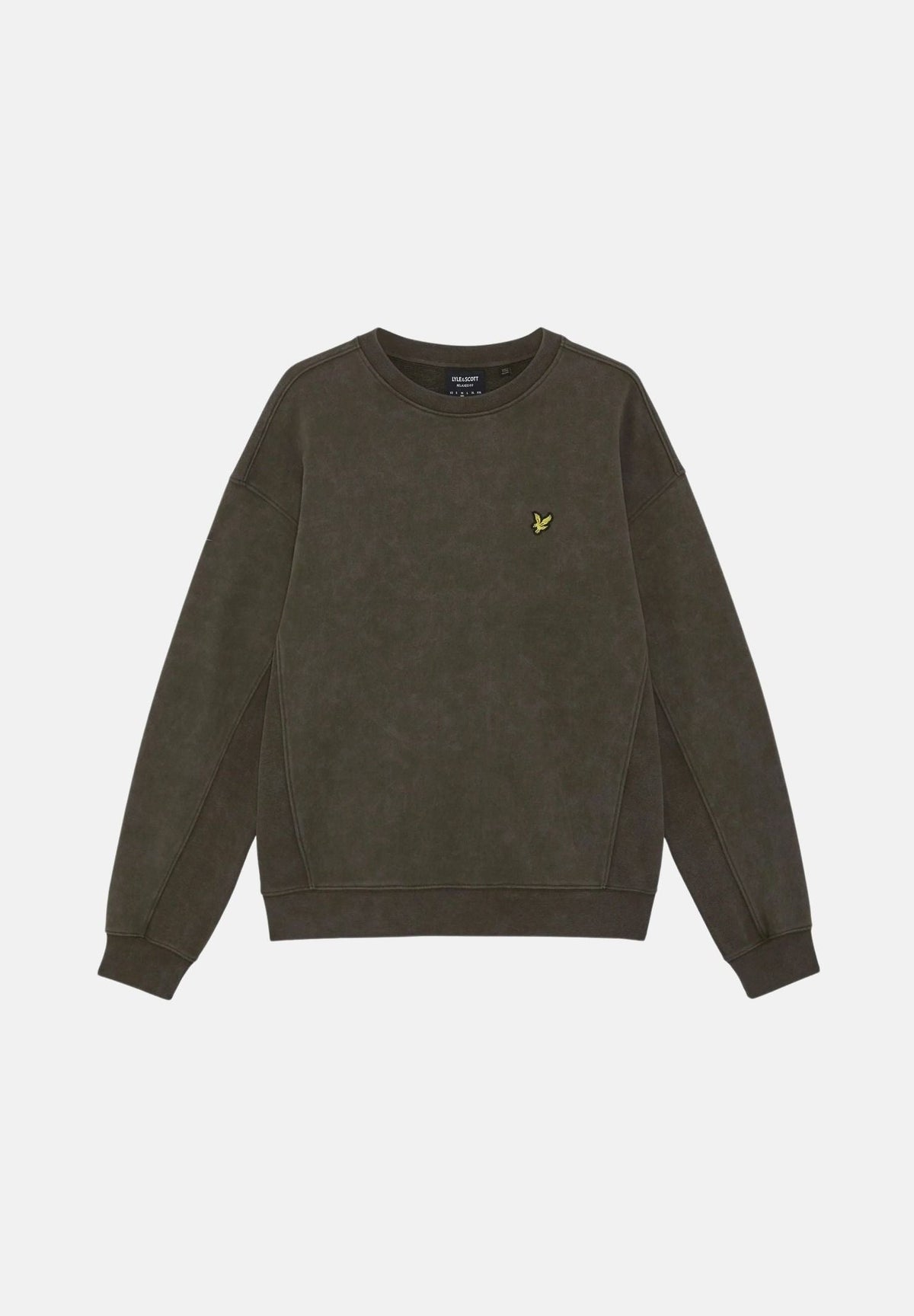 Lyle & Scott – Brushback Full Zip Sweat – Jet Black